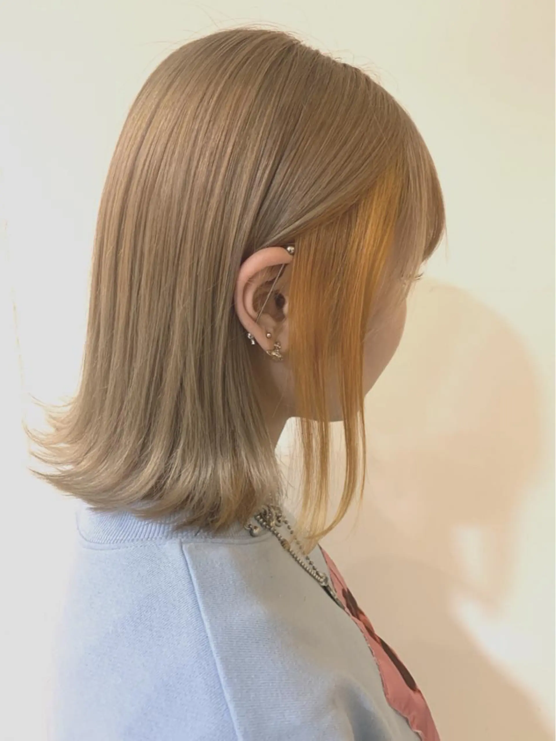 ショート カラー ヘアカラー トリートメント Sol plusのヘアスタイル