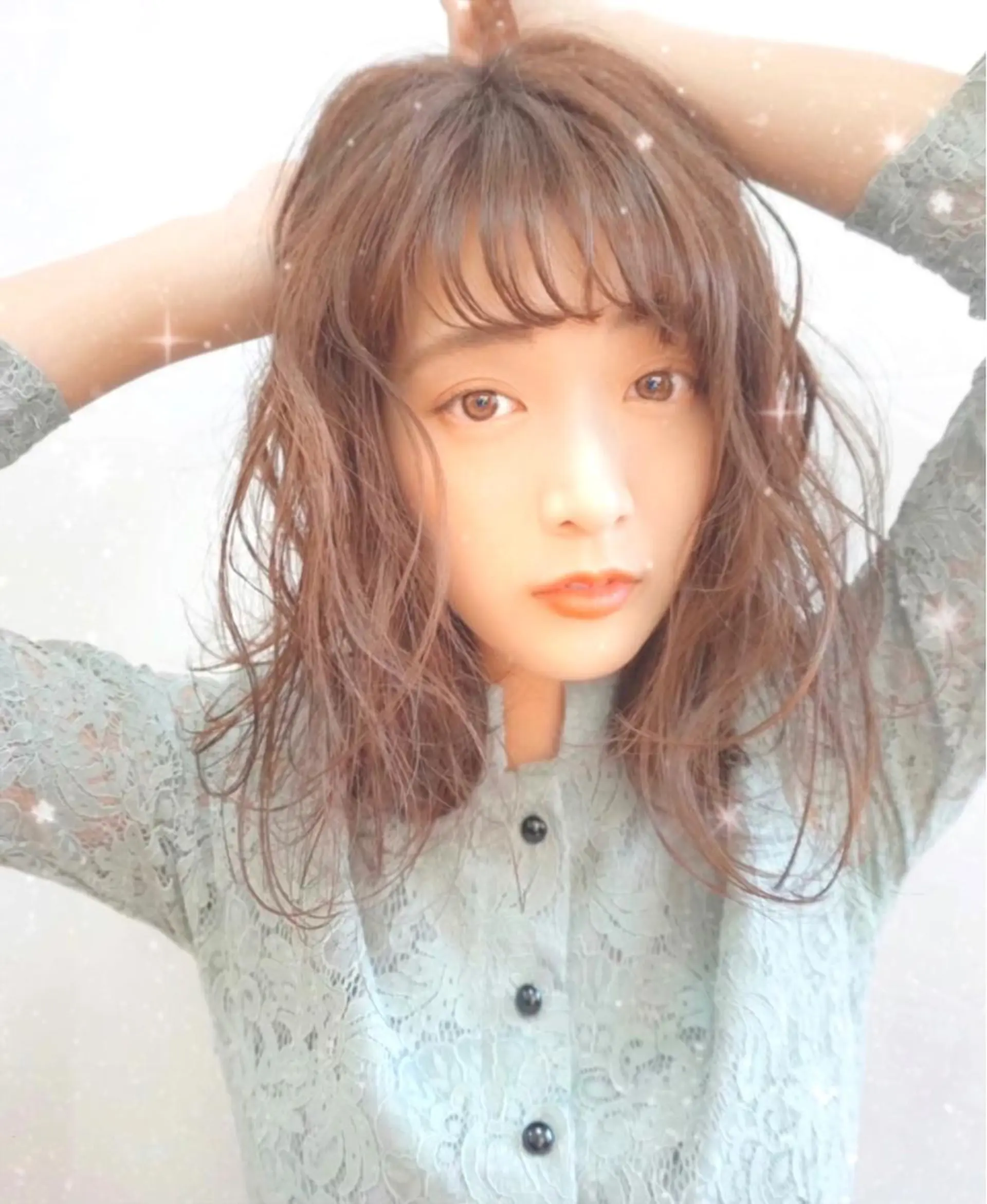 ミディアム カラー ダブルカラー🎉 ハイトーン🎉スドウのヘアスタイル