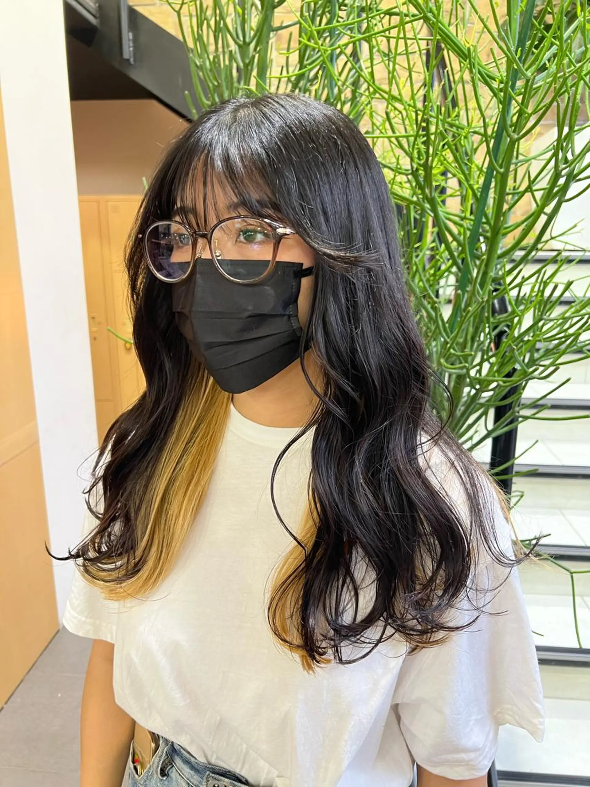 ロング 韓国風ヘア レイヤーカット チャンモリパーマ/韓 国/Minami🦋のヘアスタイル