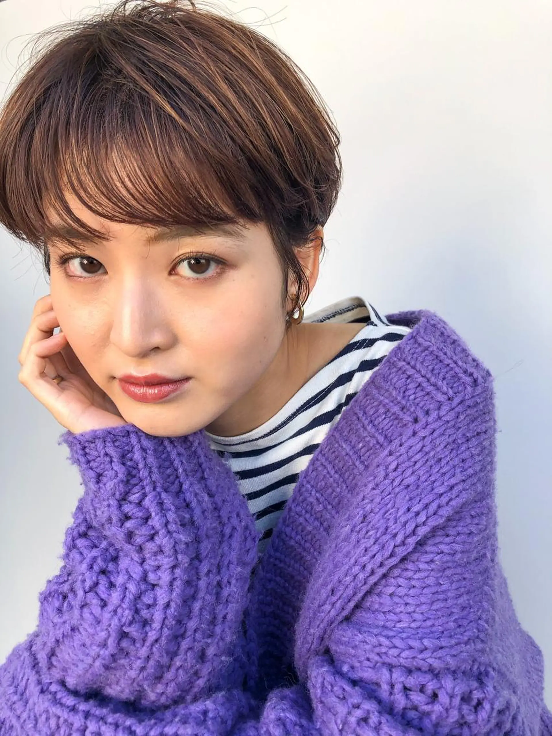 ショート カット ヘアカラー StellA所属・アートディレクター ワダヒサノリのヘアスタイル