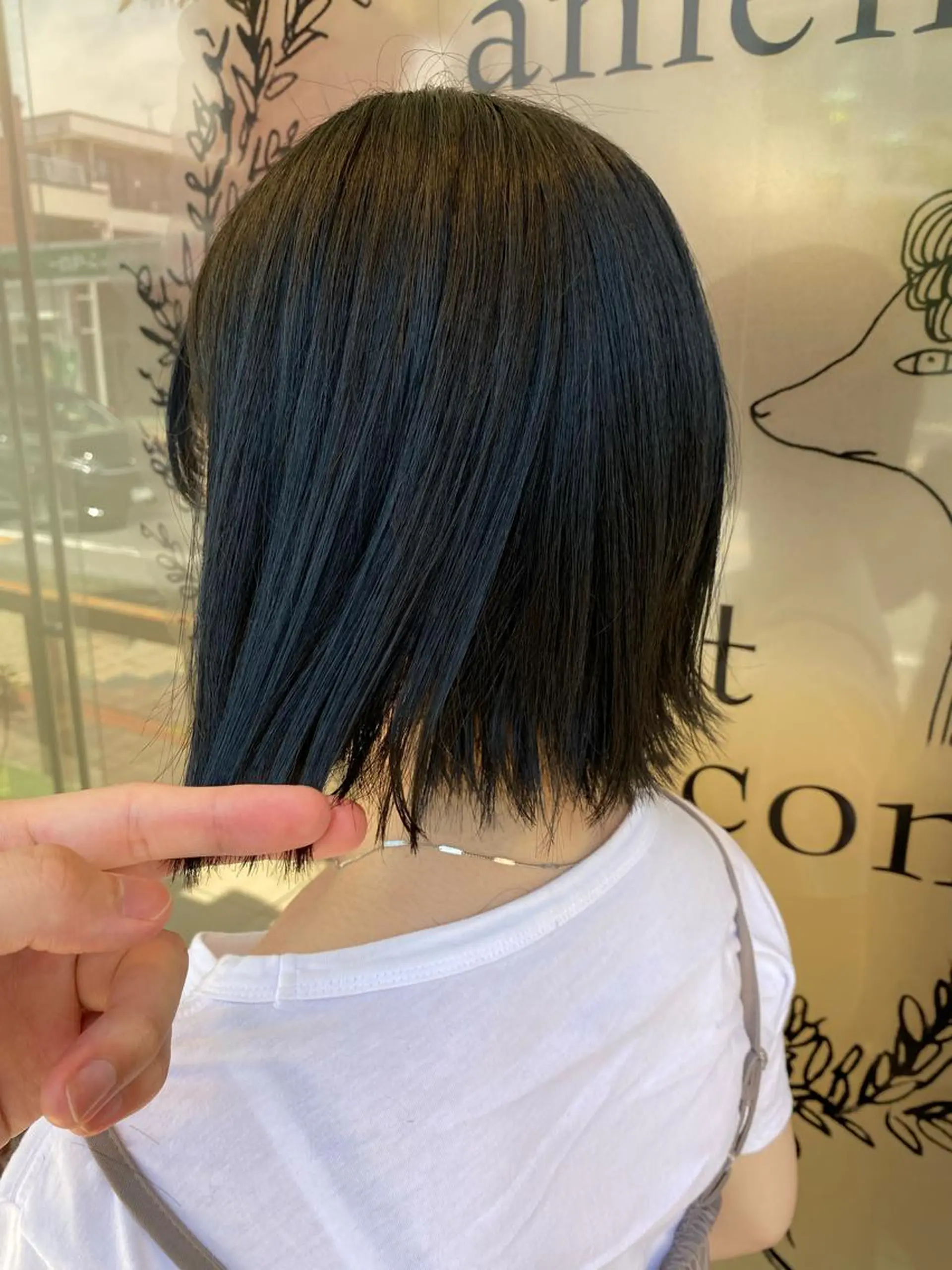 ミディアム カット ヘアカラー 縮毛矯正 さこだ　しょうた 【副店長】のヘアスタイル