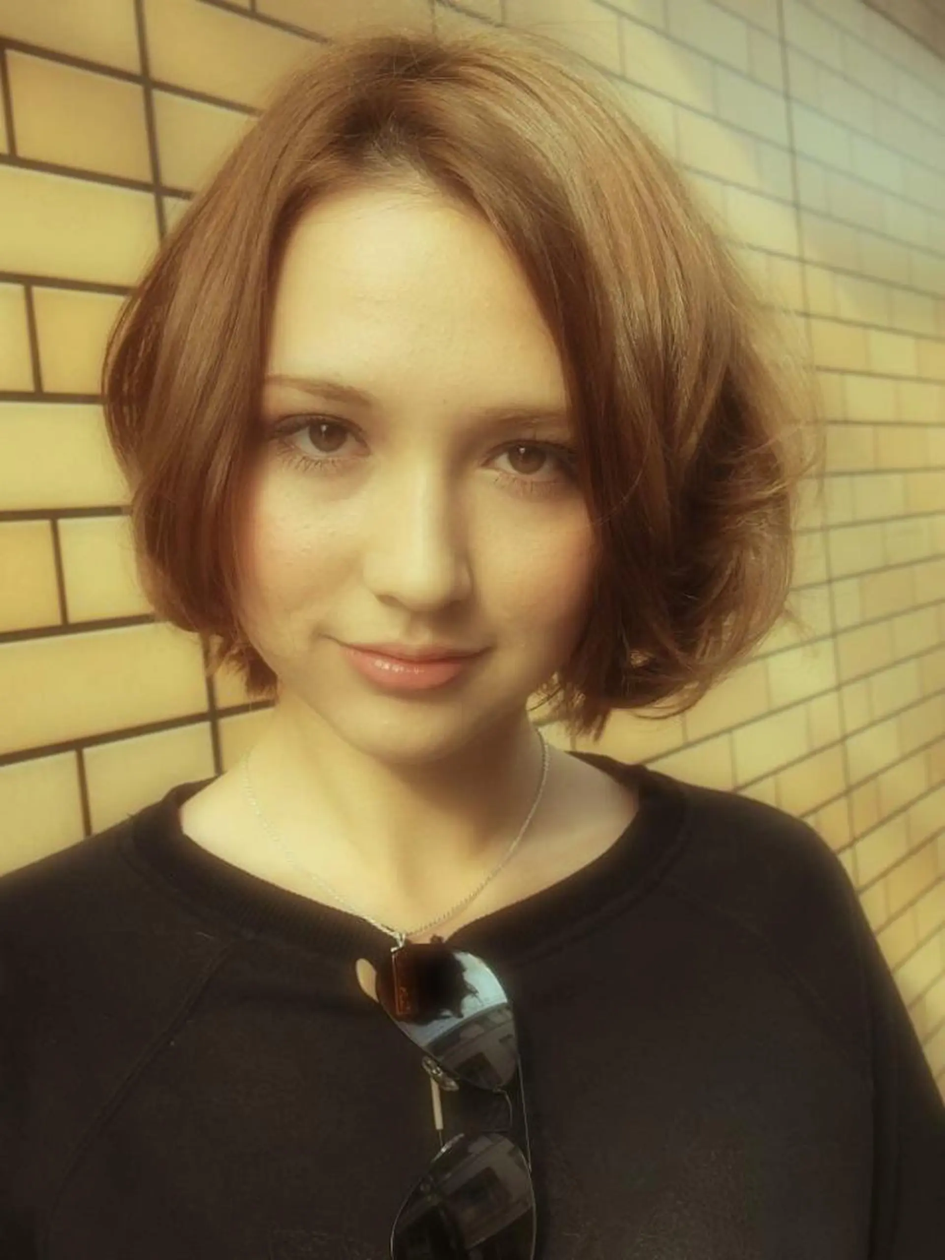 ショート パーマ YURI TATSUMAのヘアスタイル