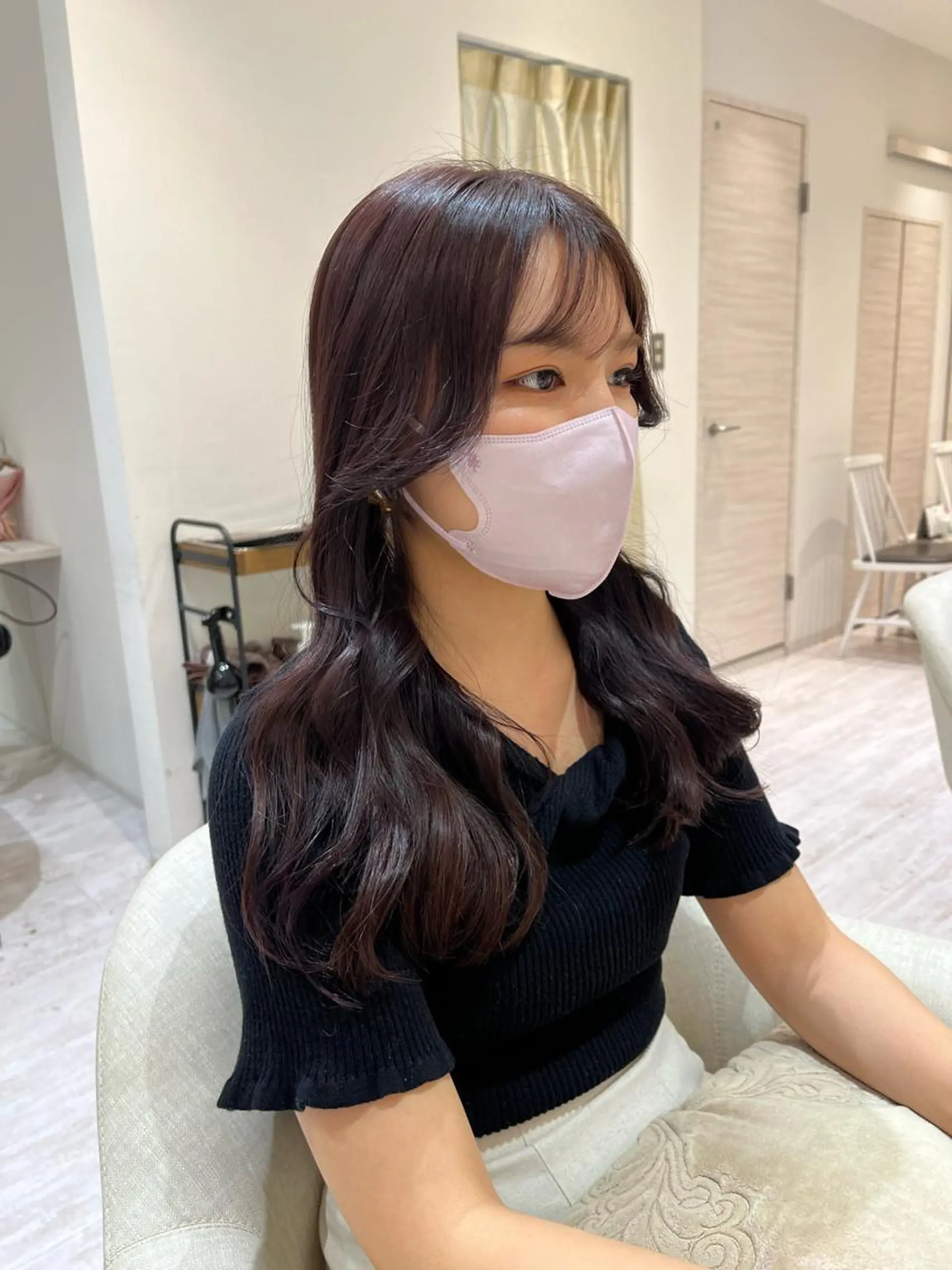 ロング Chiho / 梅田 / ボブ/ パーマのヘアスタイル