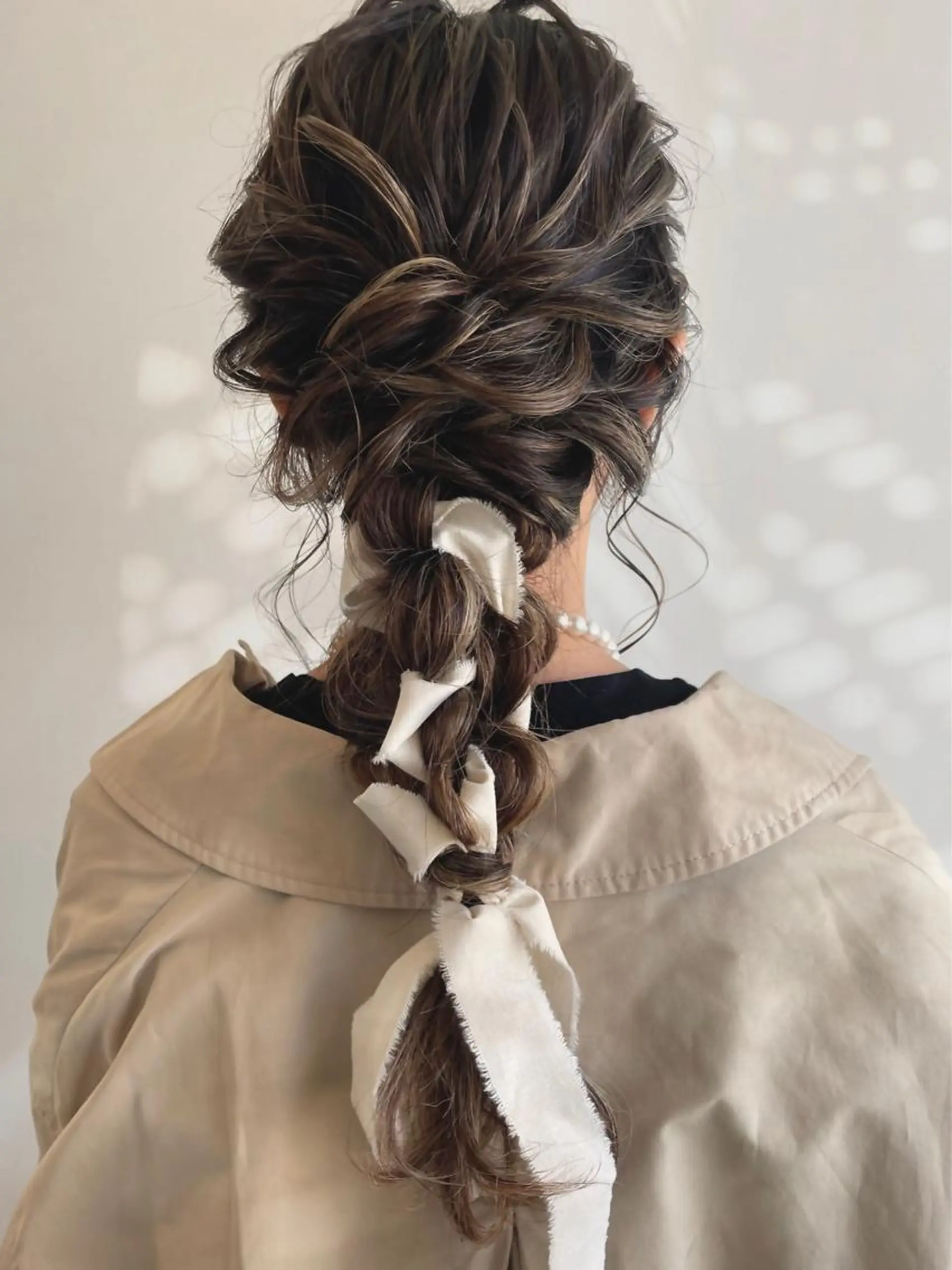 セミロング ヘアメイク new meのヘアスタイル