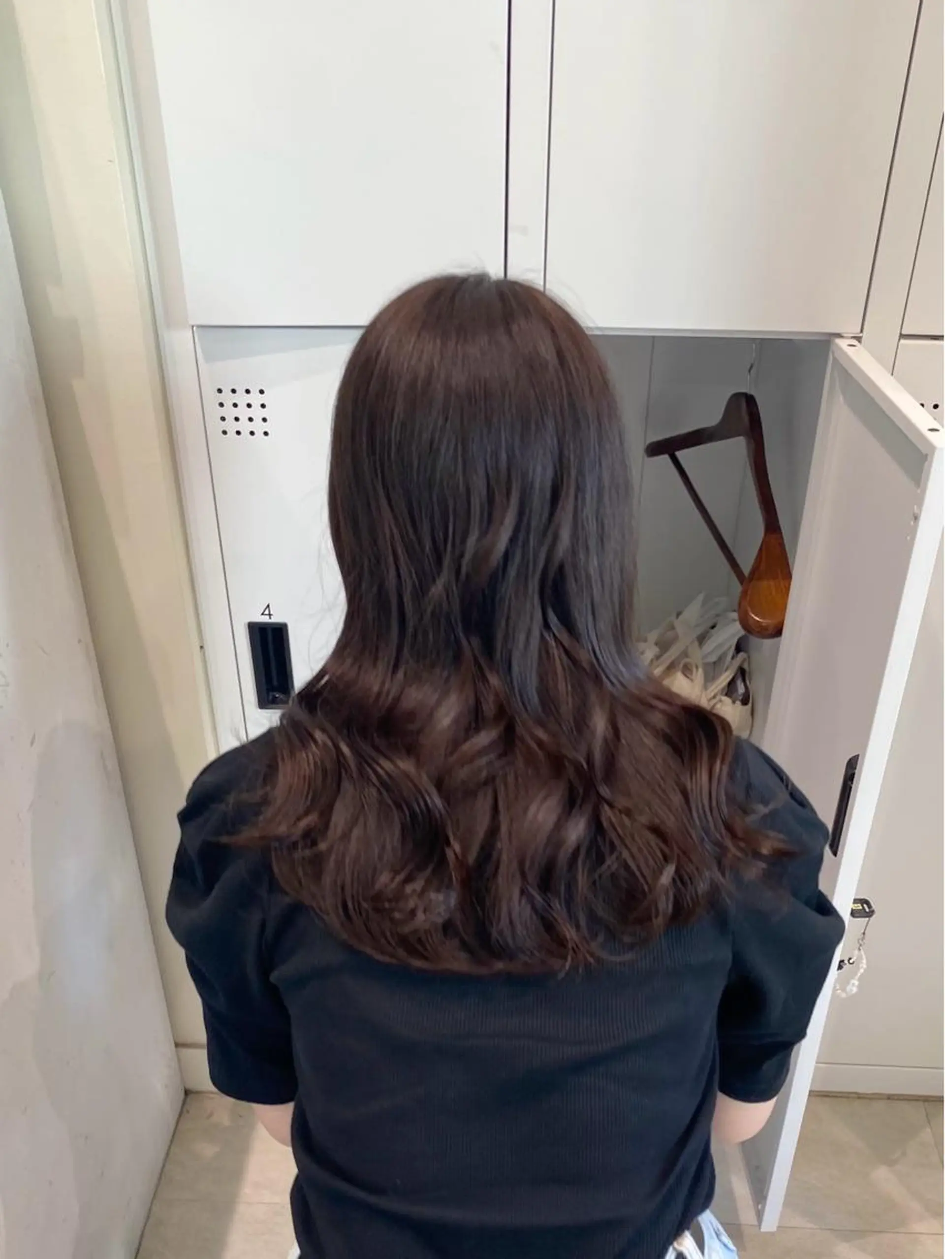 ロング カラー ベージュカラー オリーブベージュ 暖色カラー /ヘアアレンジ/花鈴のヘアスタイル