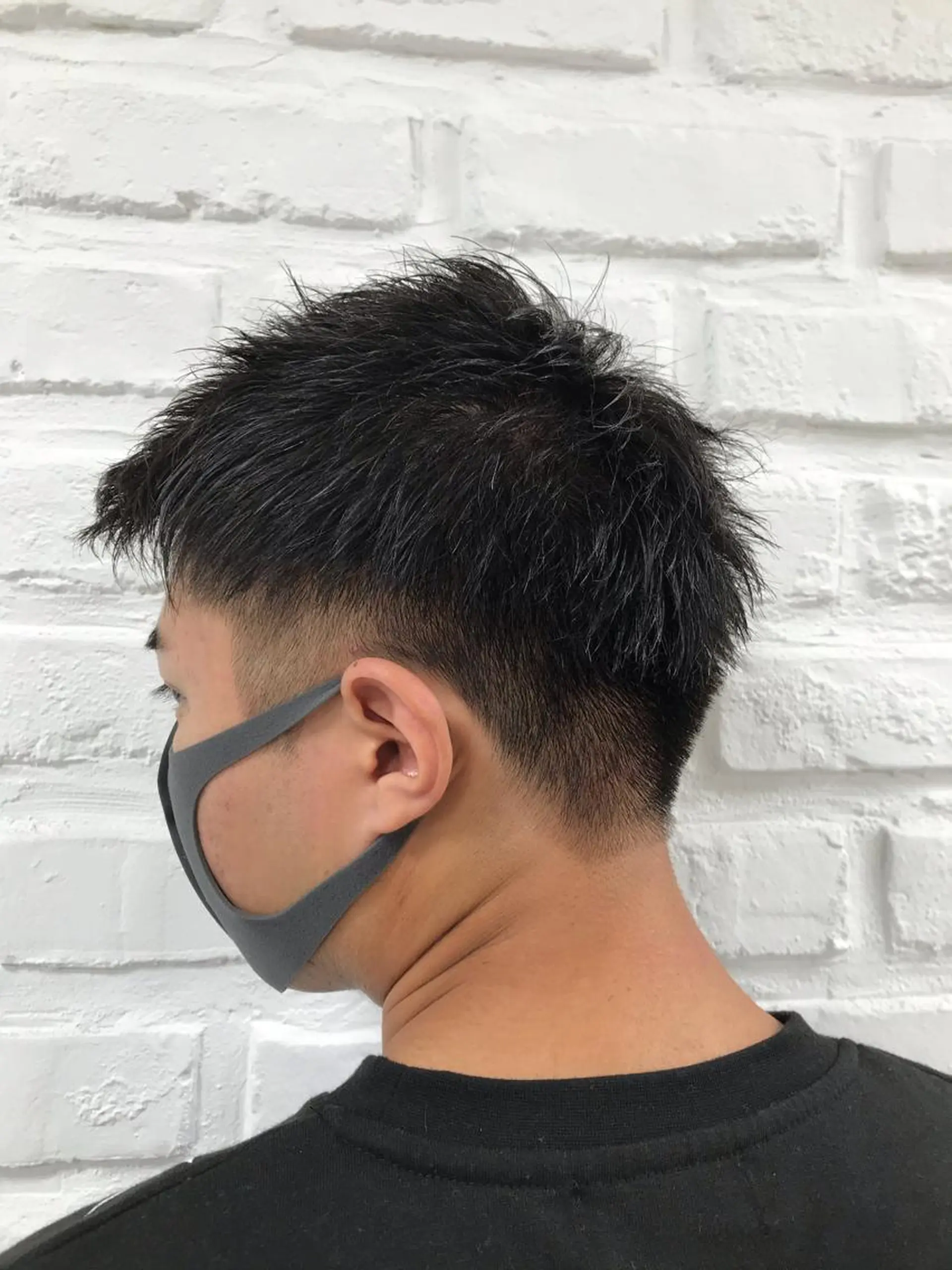 ショート メンズ ツーブロック 刈り上げ カット 【暖色カラー特化】 中山由梨のヘアスタイル