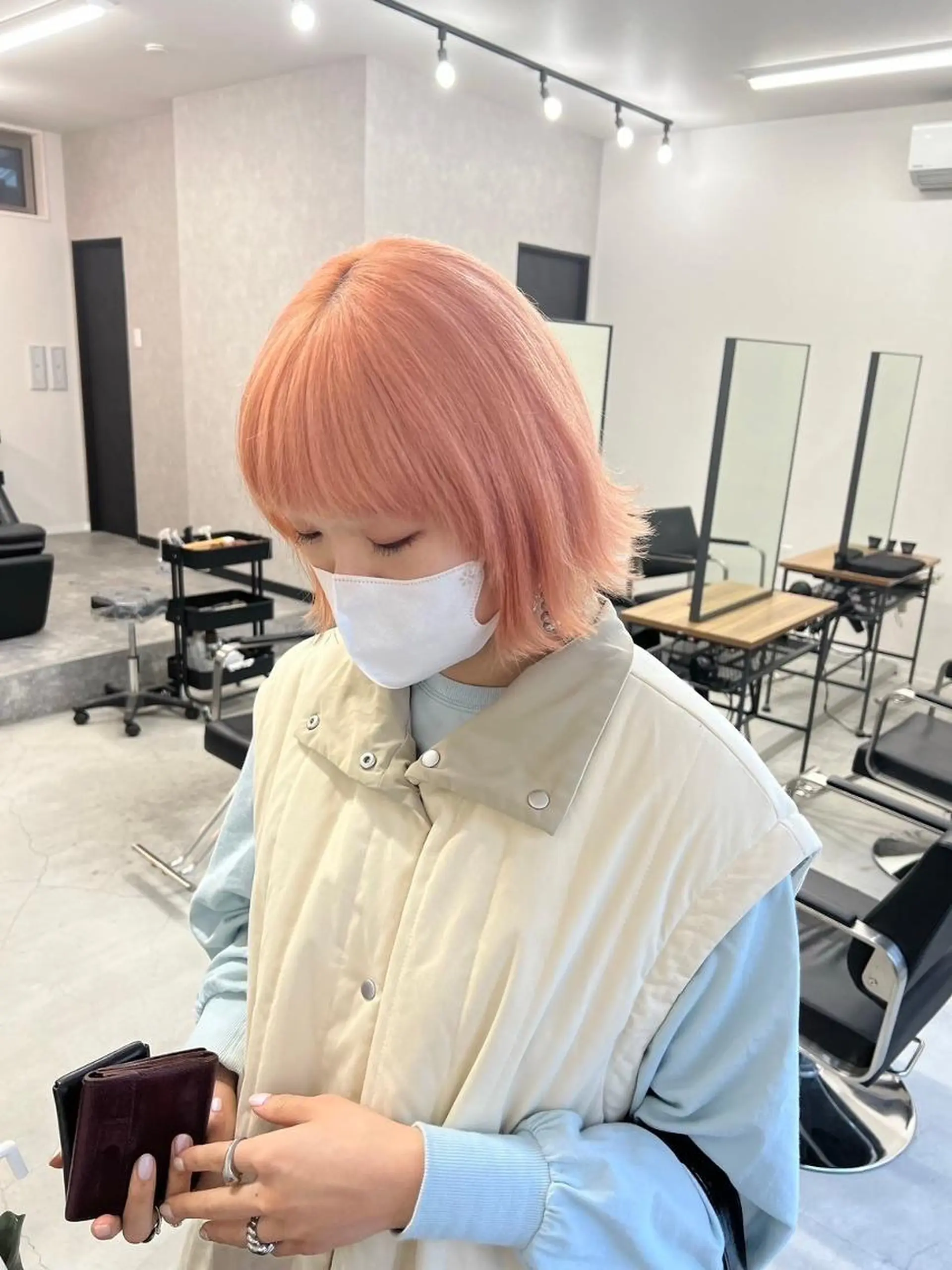 カラー デザインカラーEir 茶屋町/田村のヘアスタイル