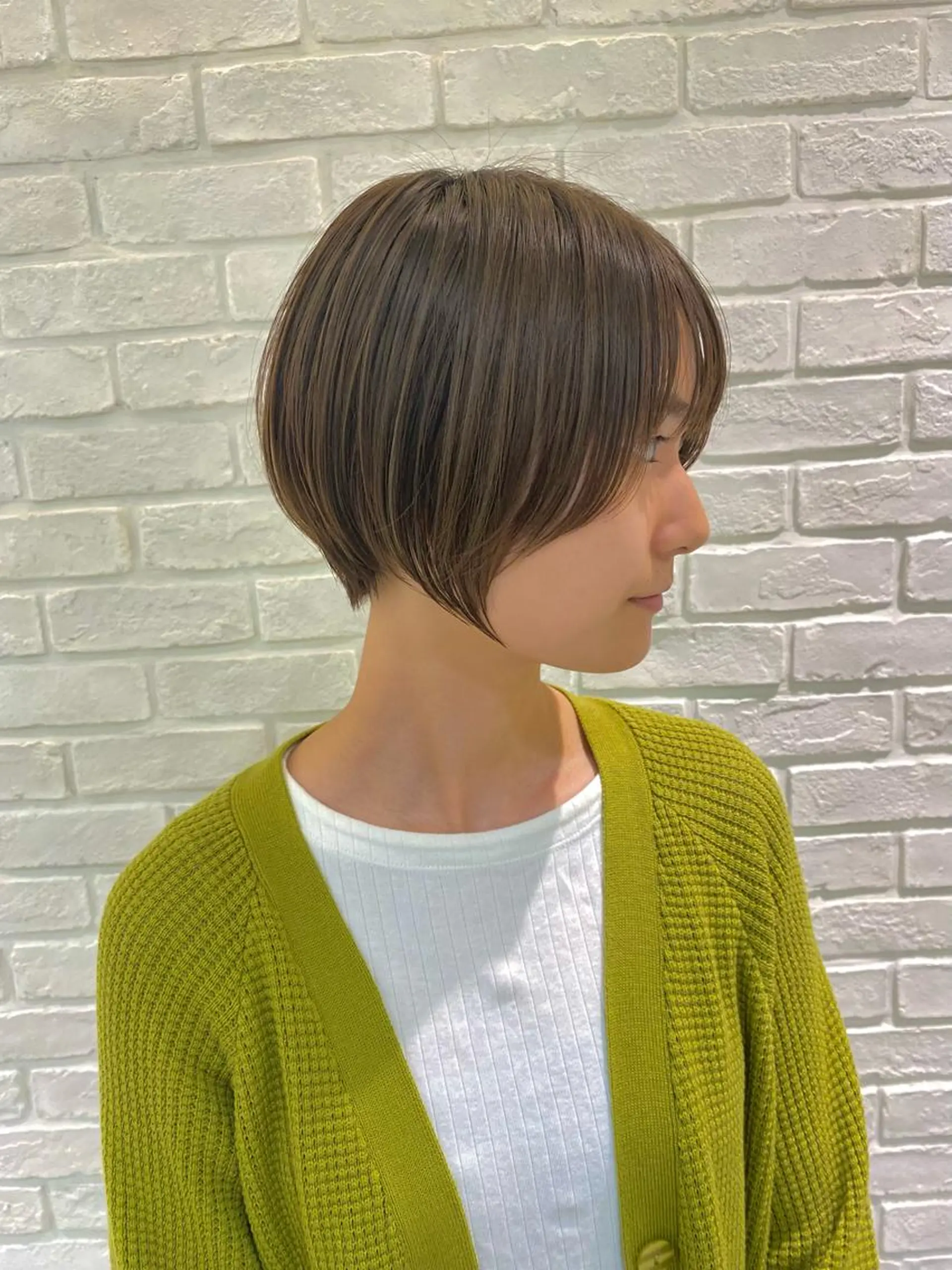 ショート カラー ショートボブ アクアカラー ハイライトカラー ボブ ハイライト ヘアカラー トリートメント 🎗美髪艶髪🫧髪質 改善特化🥇菊地のヘアスタイル