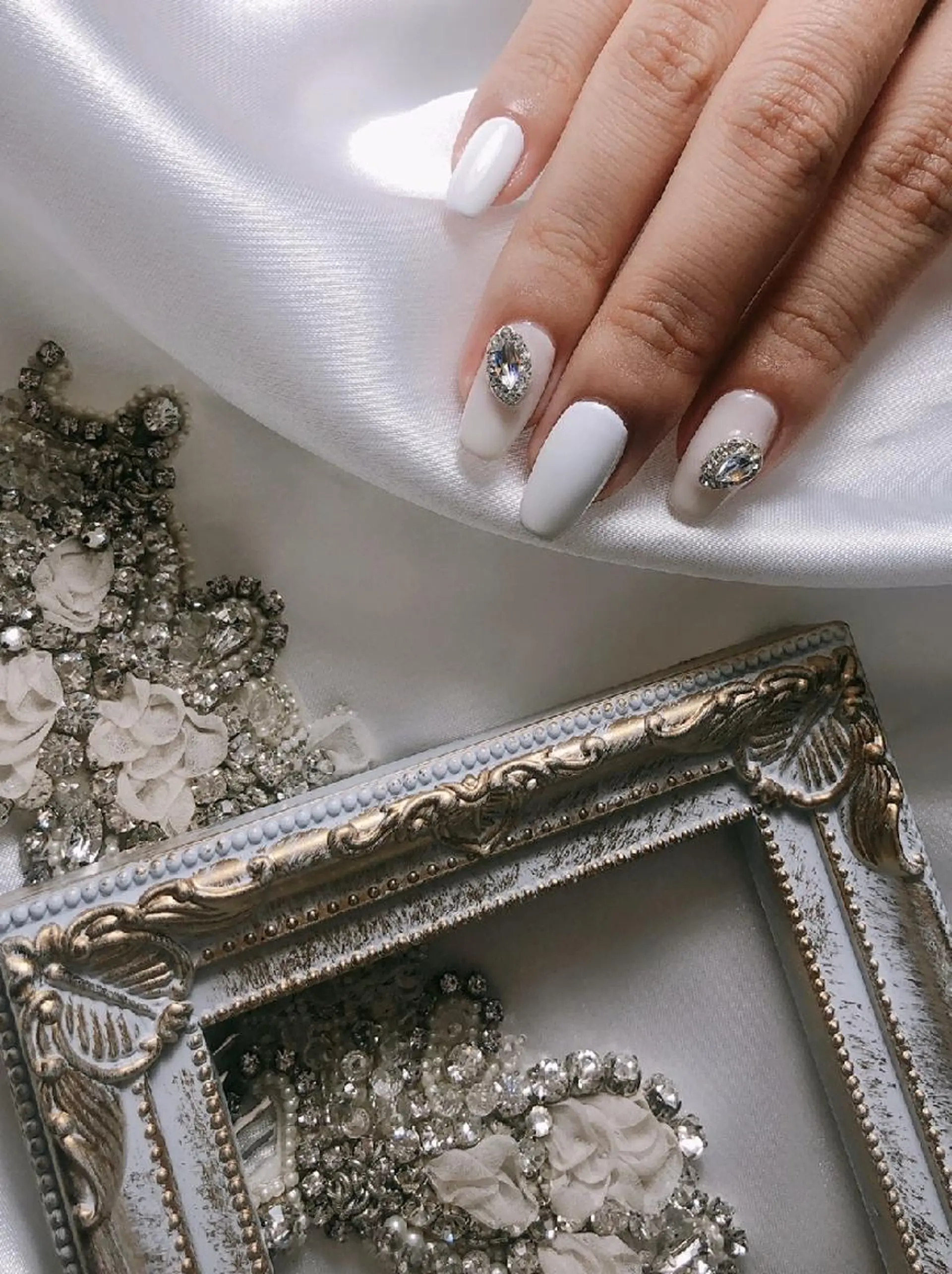 ネイル ブライダルネイル GREEM グリームのネイルデザイン