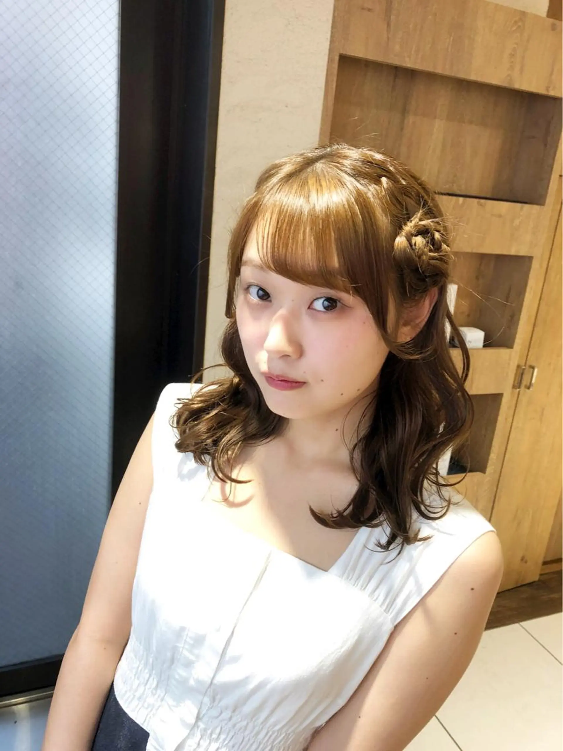 ロング カラー ヘアアレンジ 【ディレクター 🧸🤍田澤　唯那】のヘアスタイル