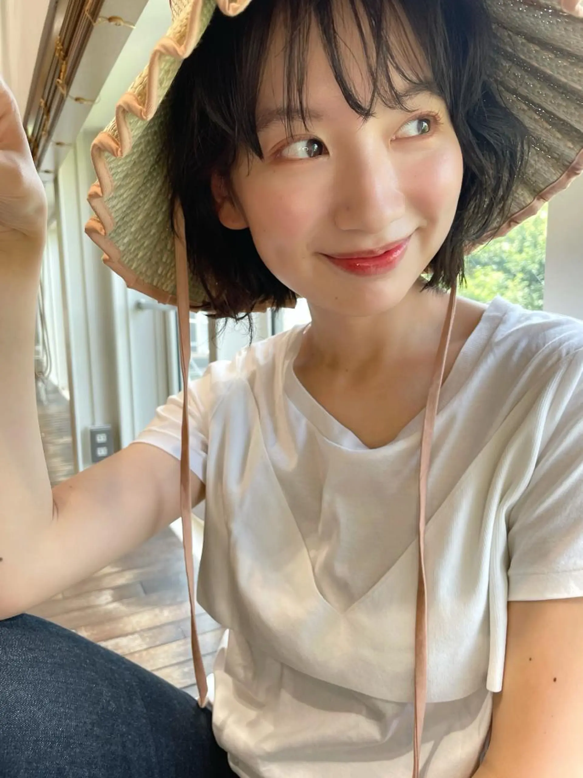 結べるレイヤーボブ くびれLady表参道のヘアスタイル