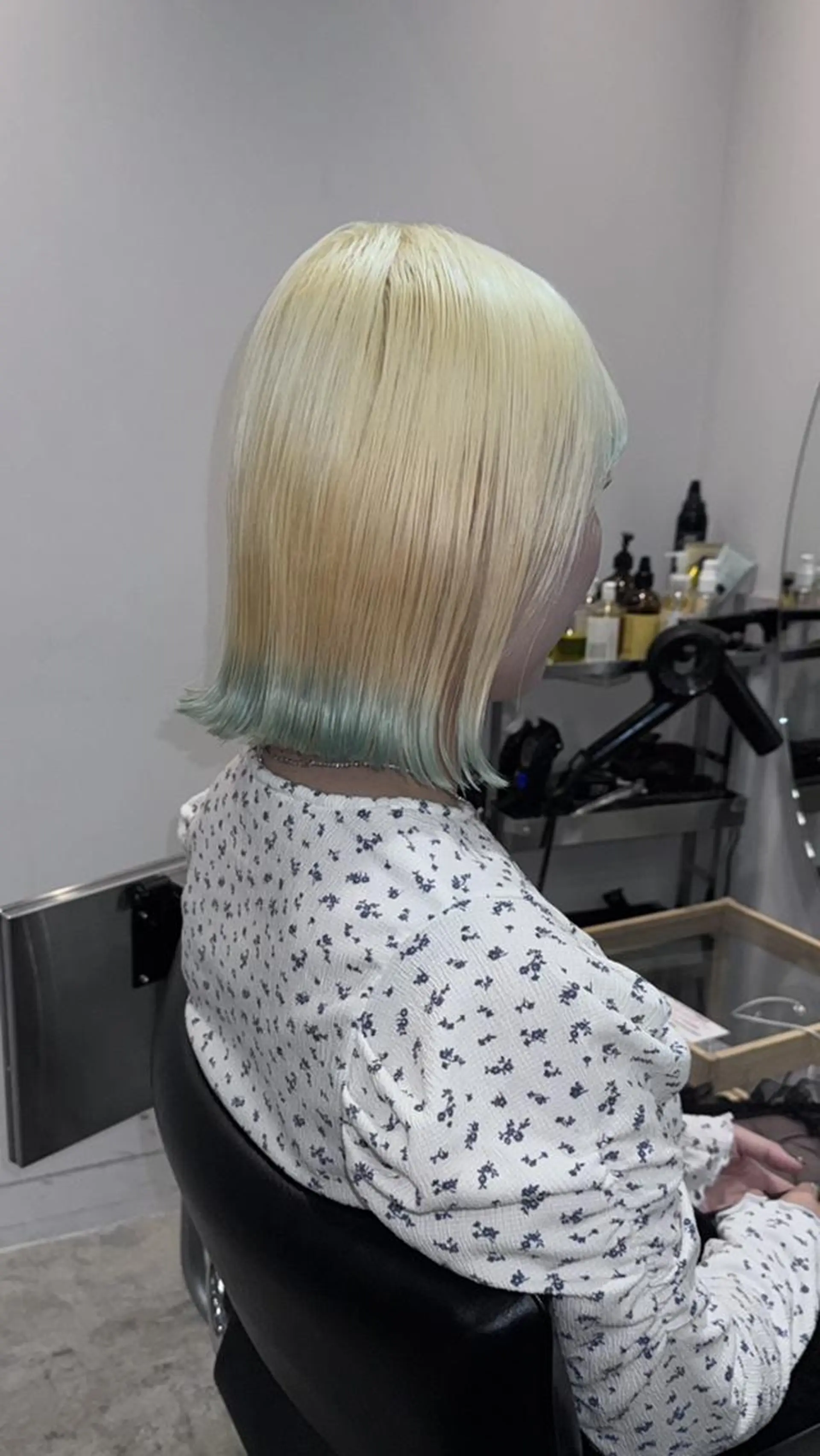 カラー ヘアカラー トリートメント サイレント美容師 アイリィのヘアスタイル