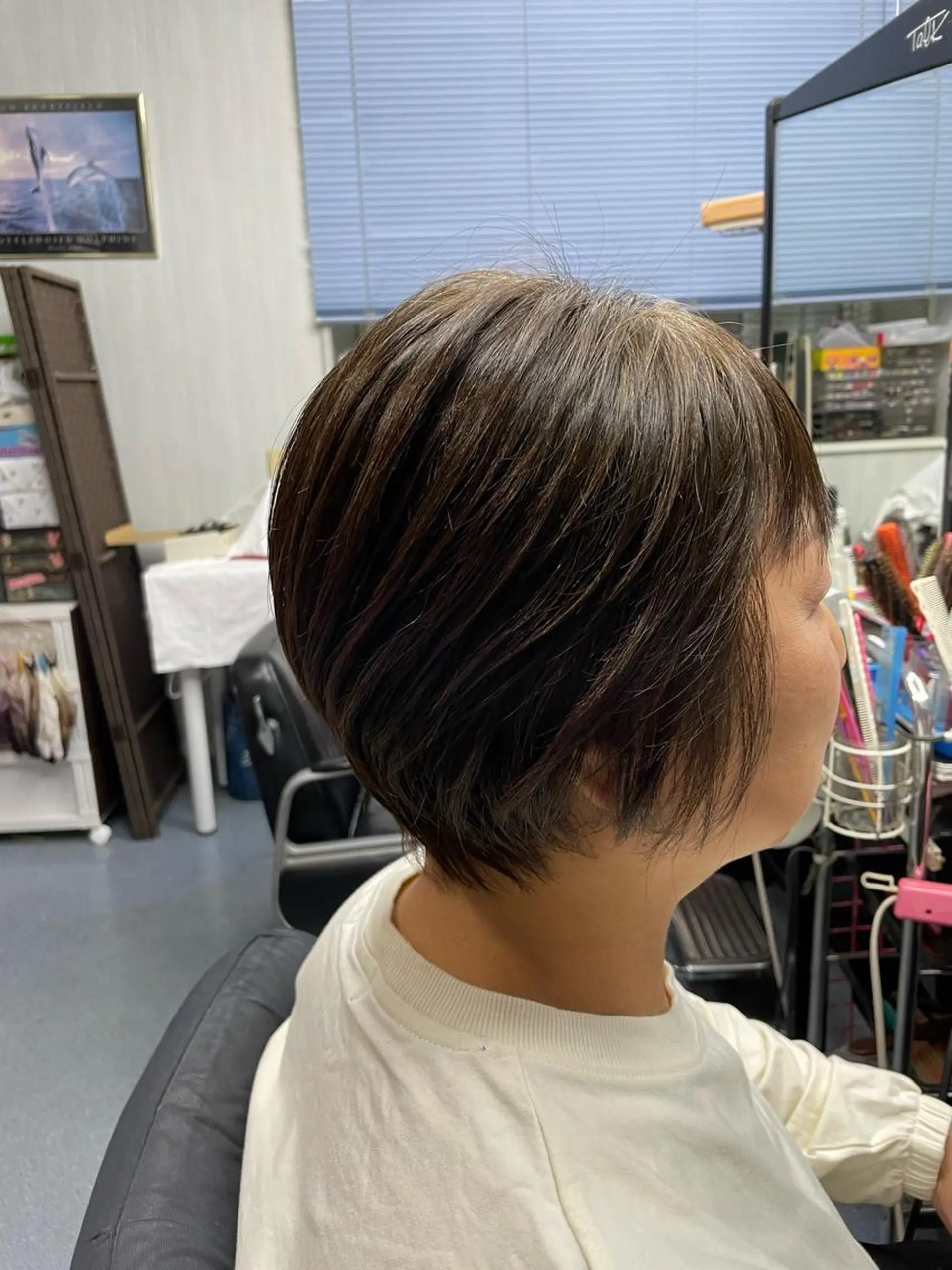 ショート 美容室るーじゅ所属・美容室 るーじゅ/しいの木台のマツエク・マツパデザイン