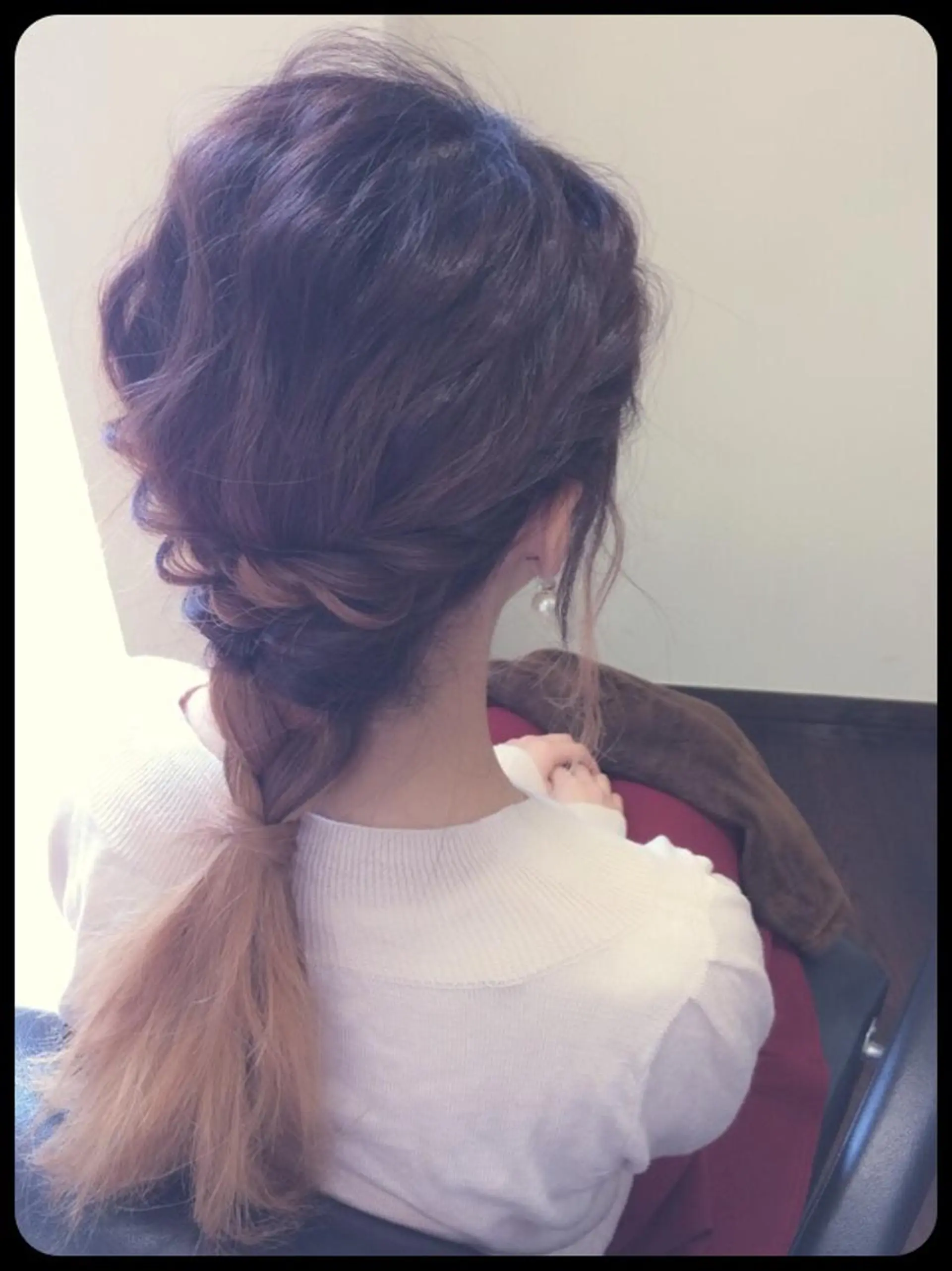 ロング ヘアアレンジ 沢田 瞳のヘアスタイル