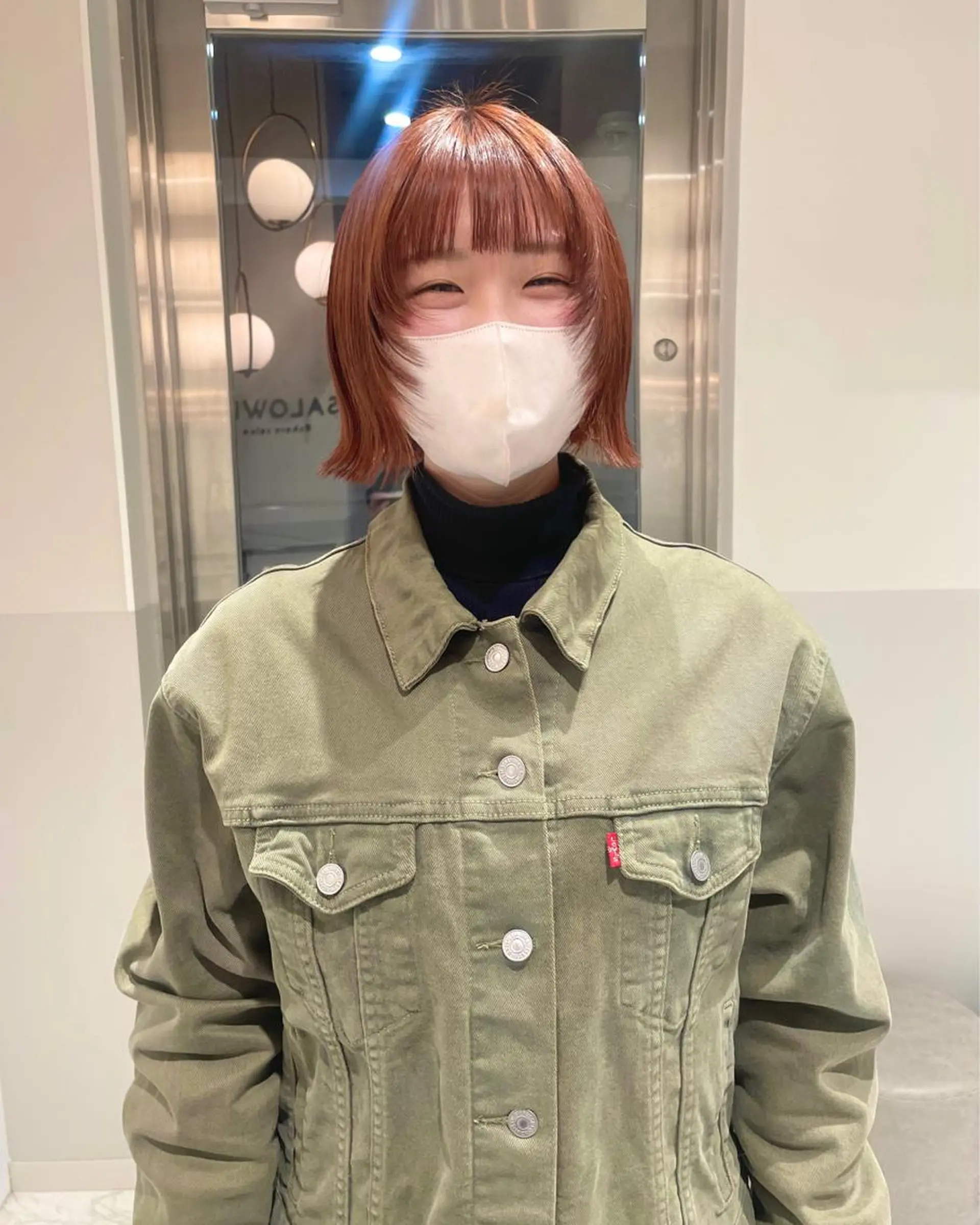 ショート カラー ヘアアレンジ satsuki 暖色・ブラウンカラーのヘアスタイル