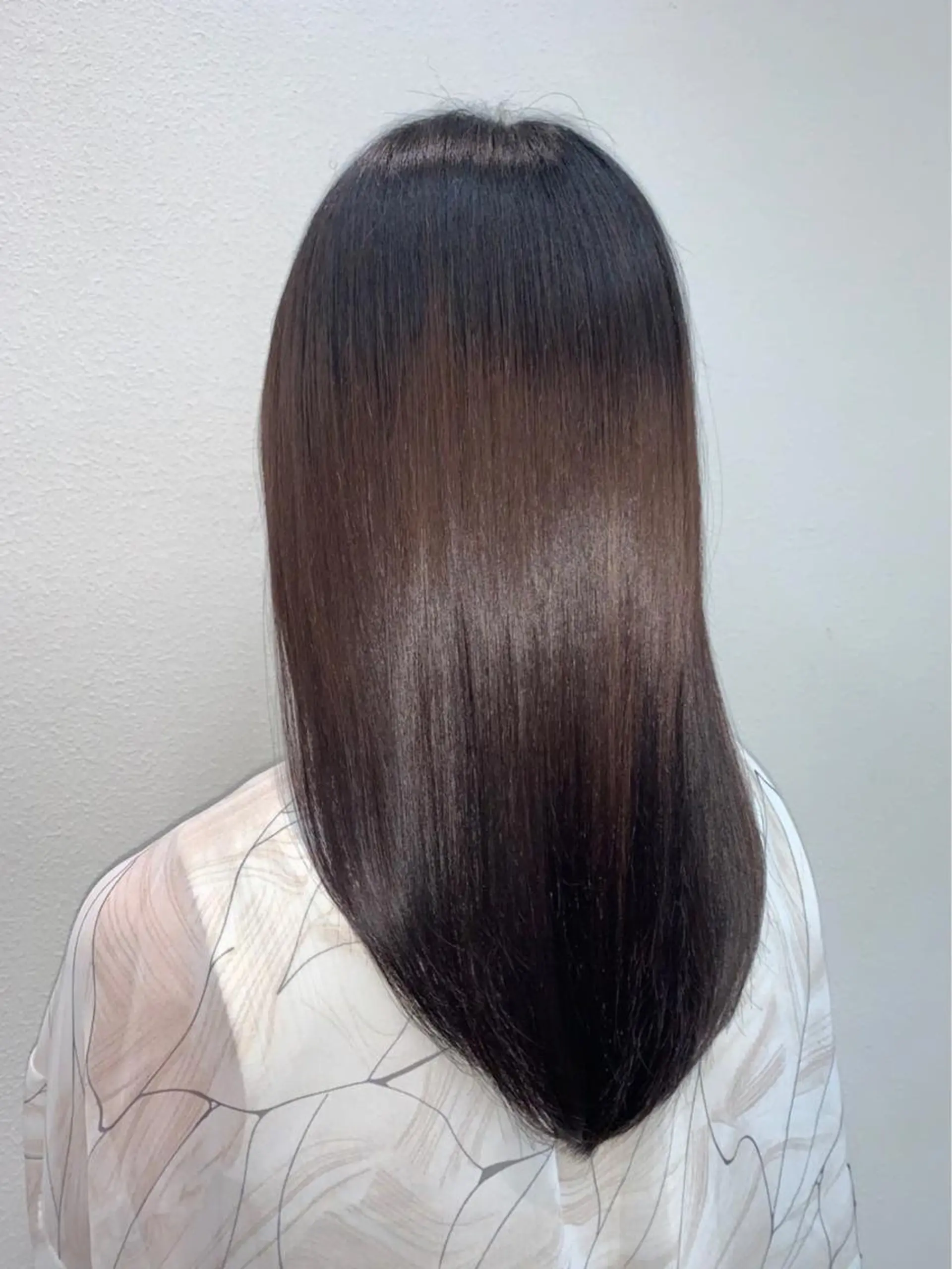 ロング パーマ ブリーチでもできる 縮毛矯正相原慎🌈のヘアスタイル