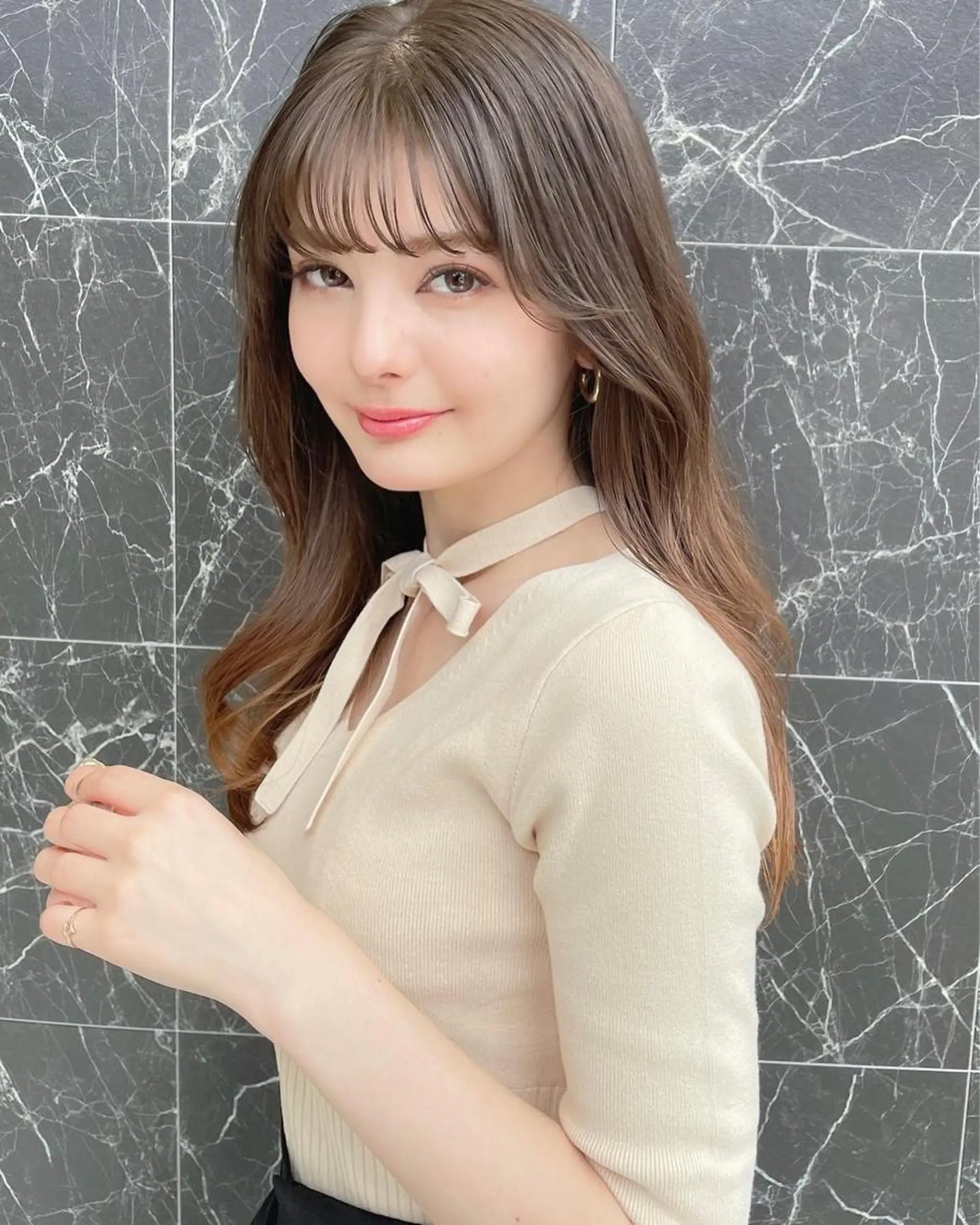 ロング カット トリートメント チダアキフミ Ash大森のヘアスタイル