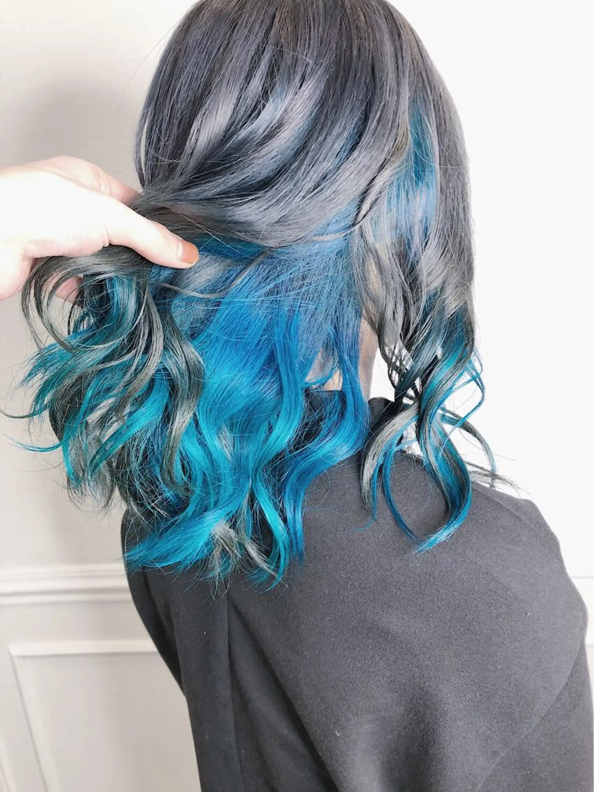 セミロング カラー 🧸ミルクティー🧸 kousei🧸のヘアスタイル