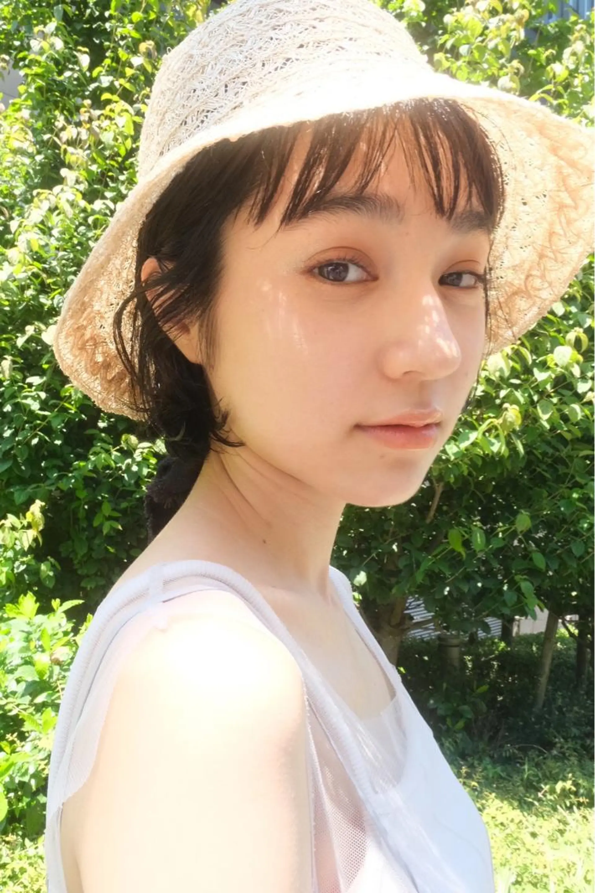 ショート 透明感カラー/似合わ せカット/大島実加永のヘアスタイル