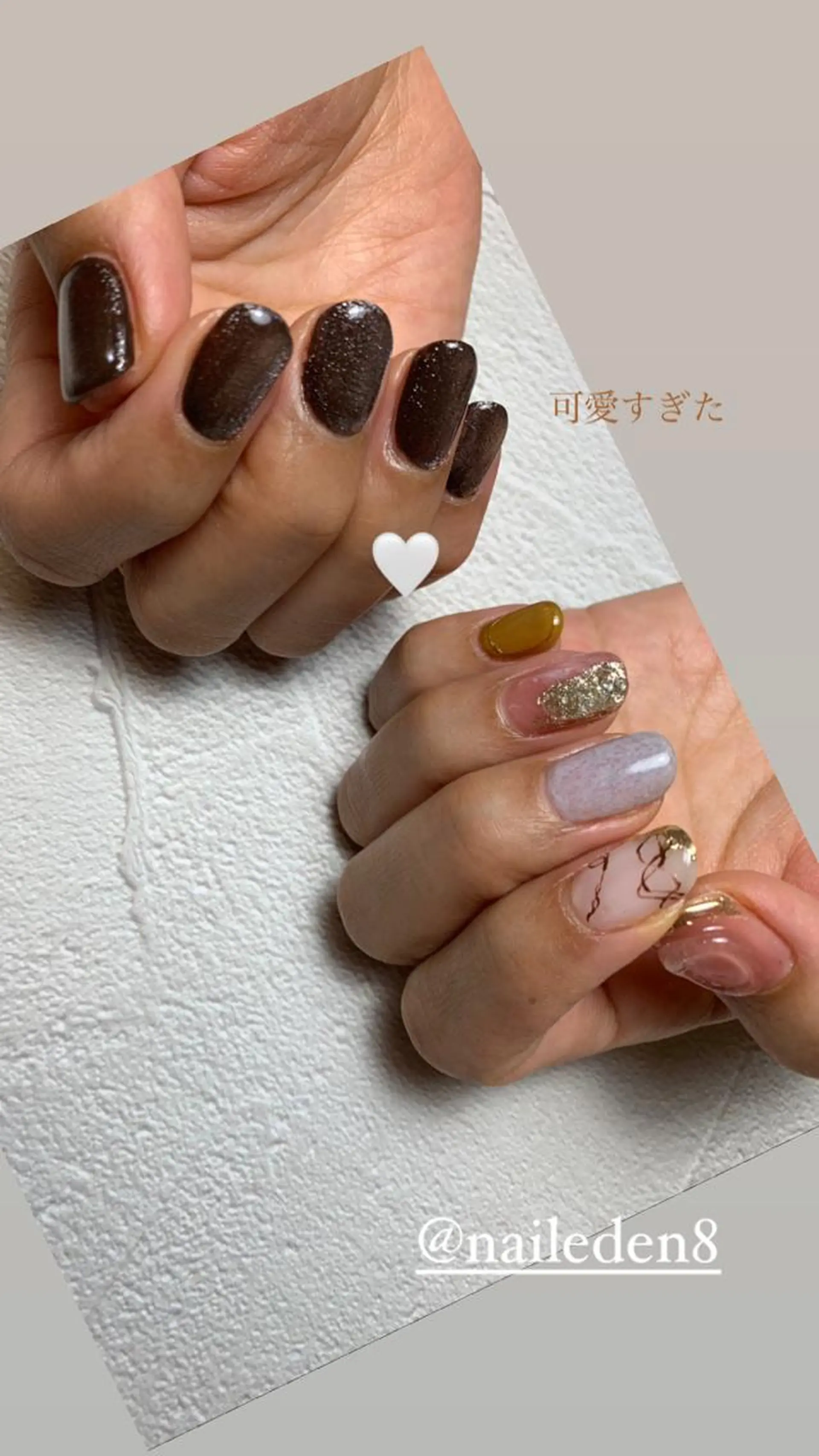 ネイル ニュアンスネイル Eden ♾️のネイルデザイン