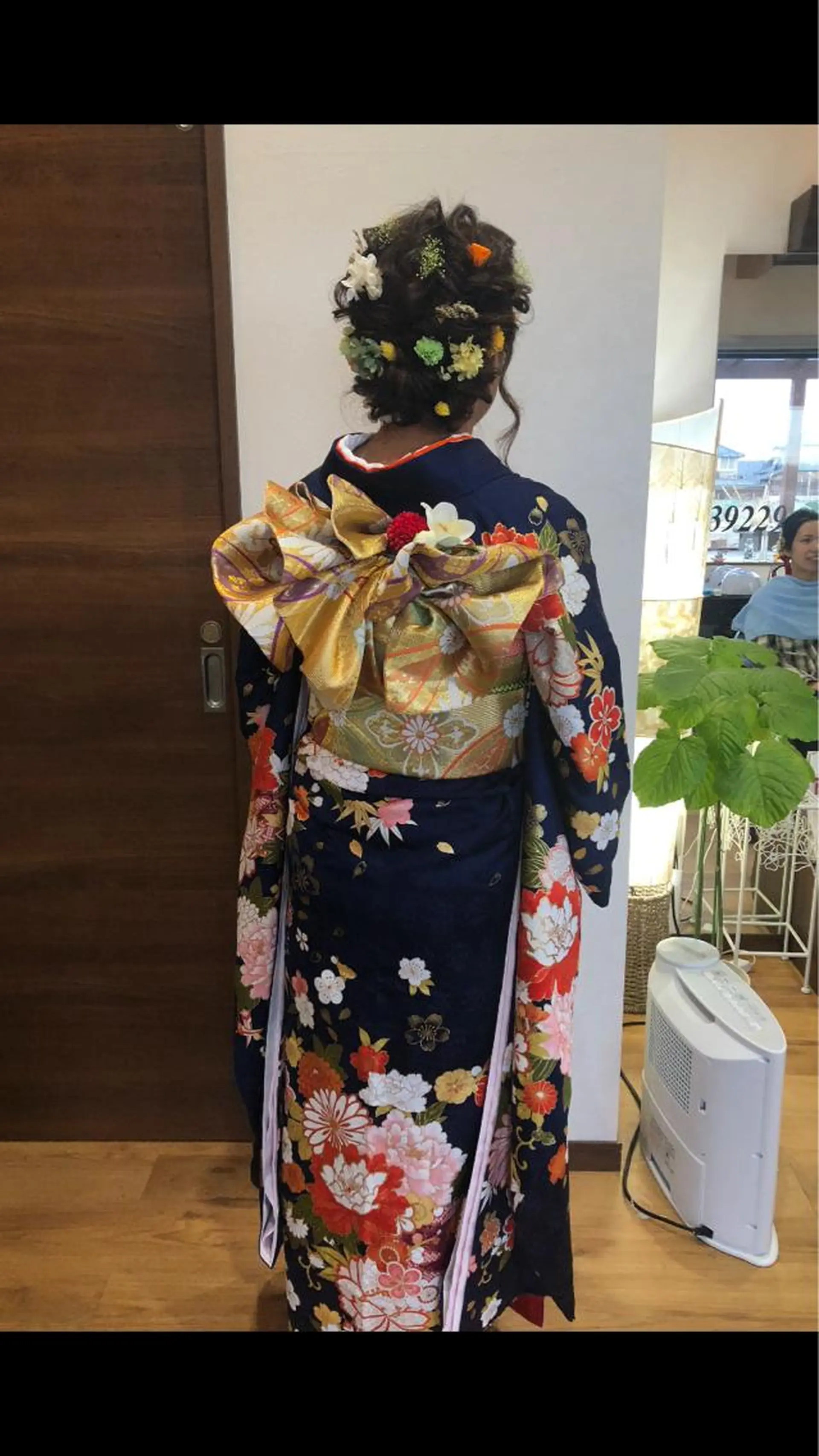 ミディアム ヘアアレンジ 成人式 Kanani所属・田中 佐枝子のヘアスタイル