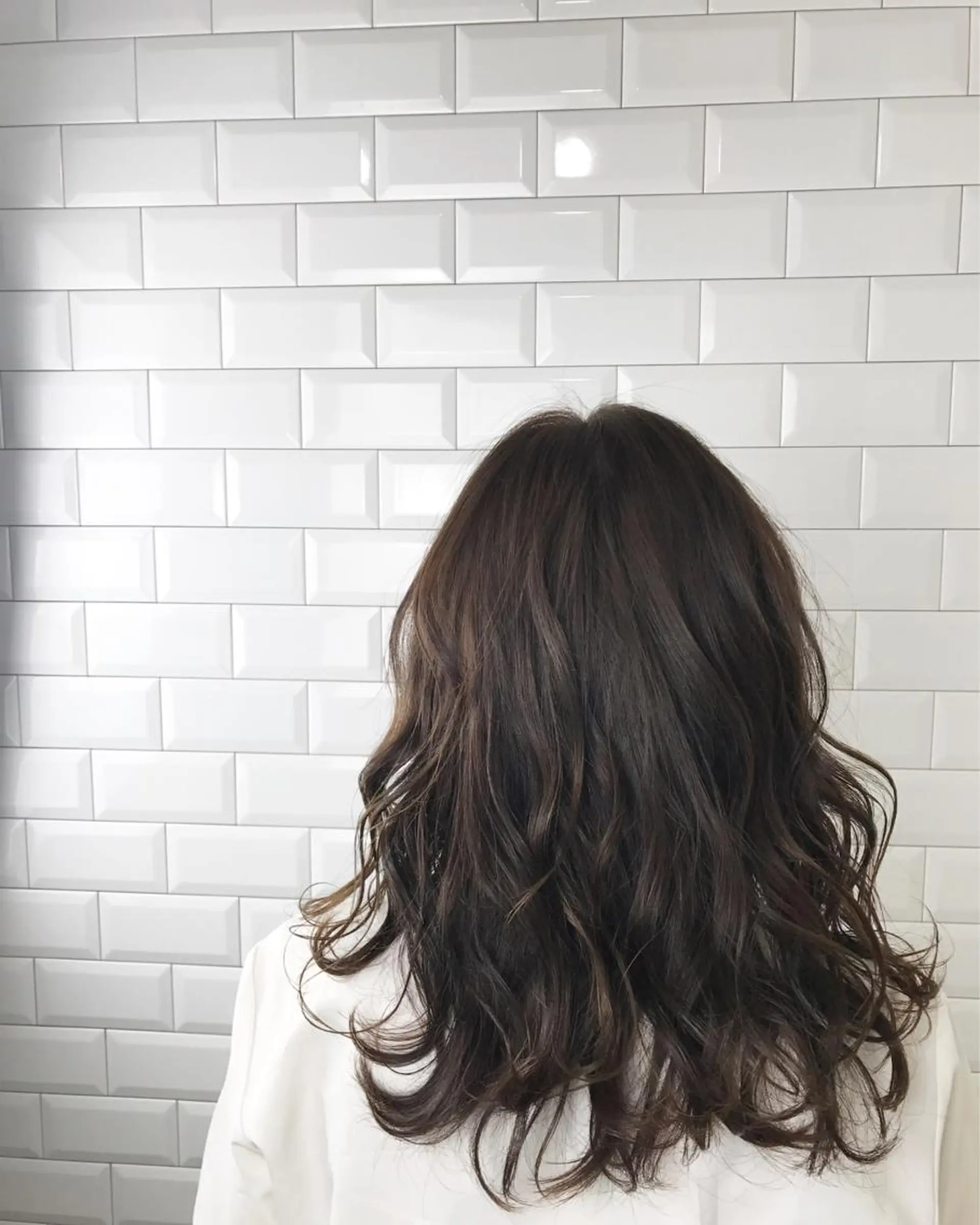 セミロング 吉河 克則のヘアスタイル