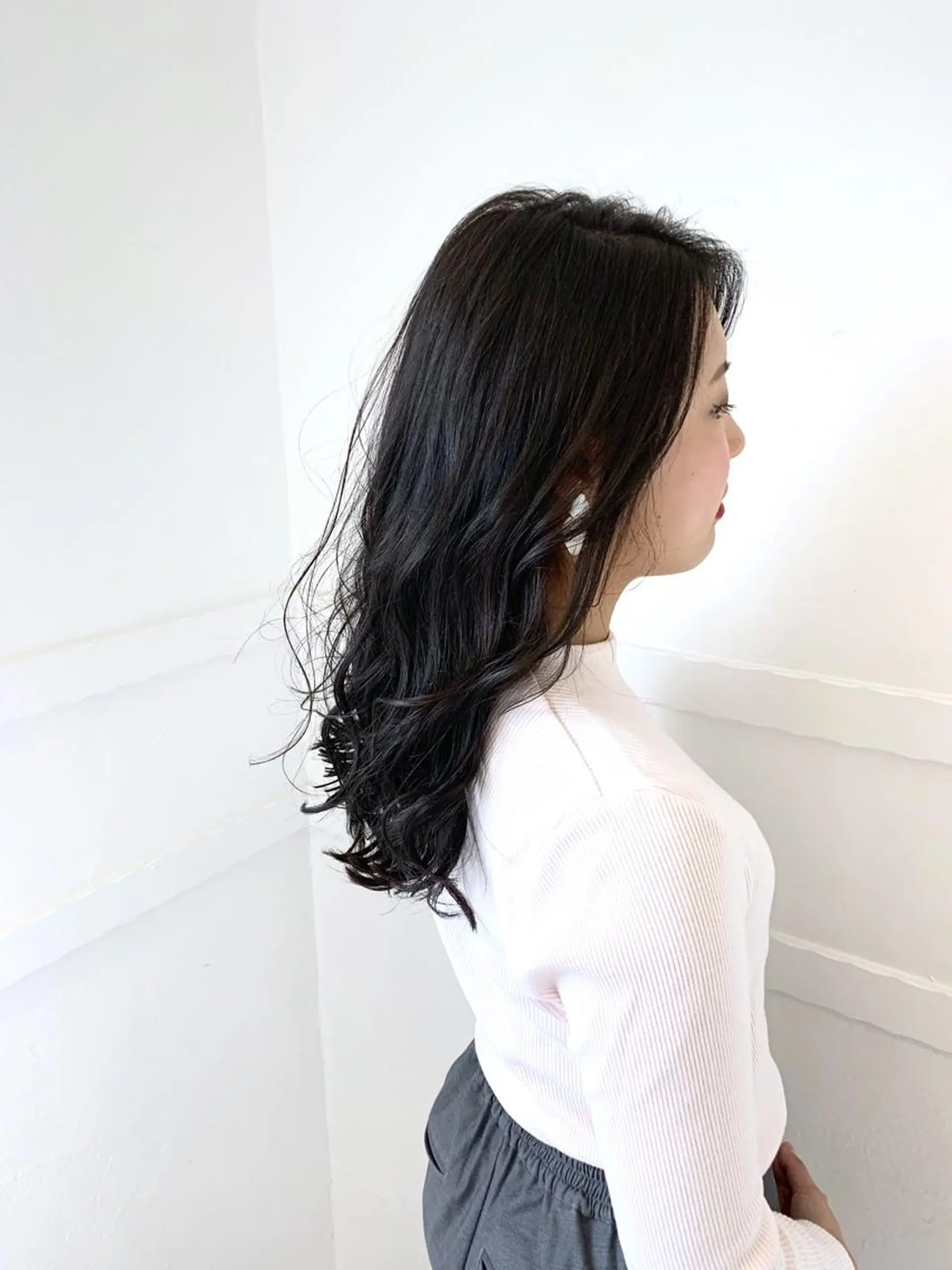 ロング カラー カット ヘアカラー 🍀ナガヤマ ヒデアキ🍀のヘアスタイル