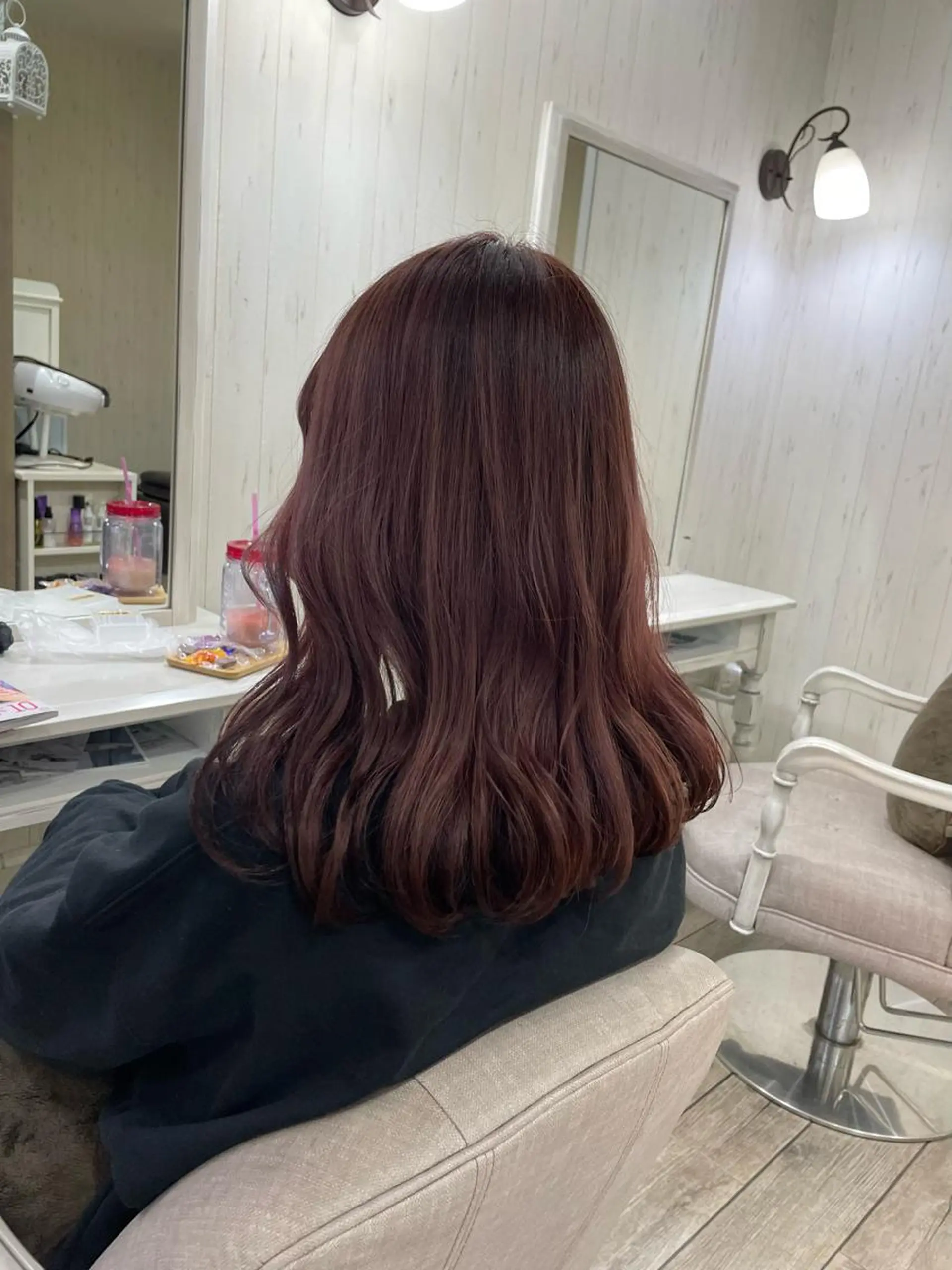 ミディアム ネモトメイナ🌿‬ 今月末で退職しますのヘアスタイル