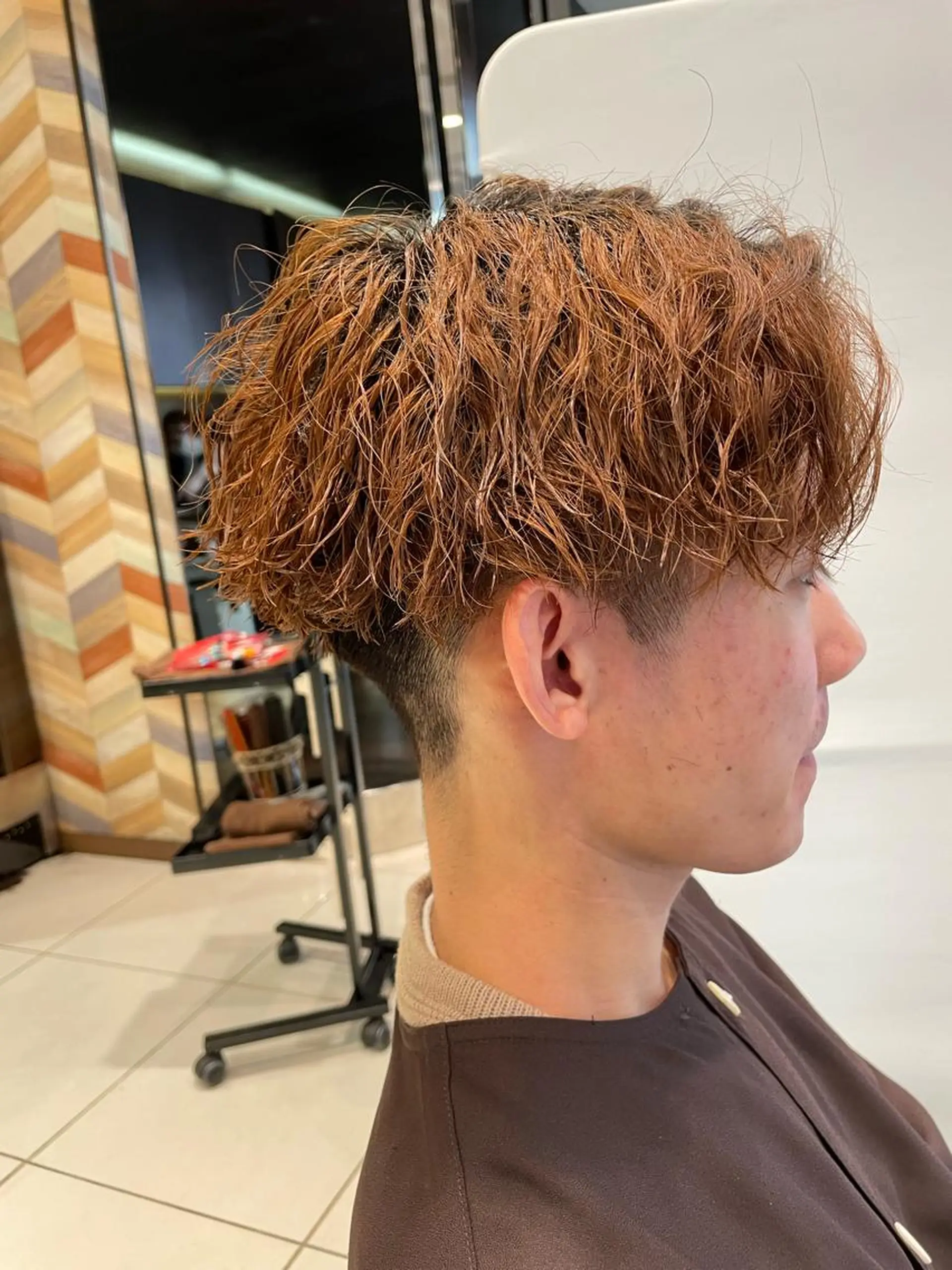 ショート 中島 稔/稲毛メンズパーマのヘアスタイル