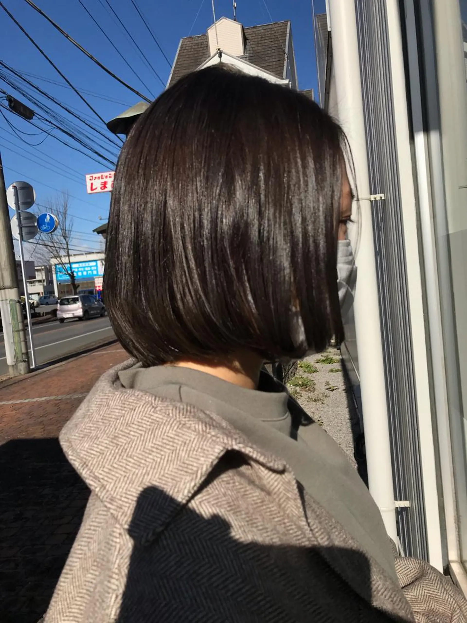 ミディアム 佐々木 浩之のヘアスタイル