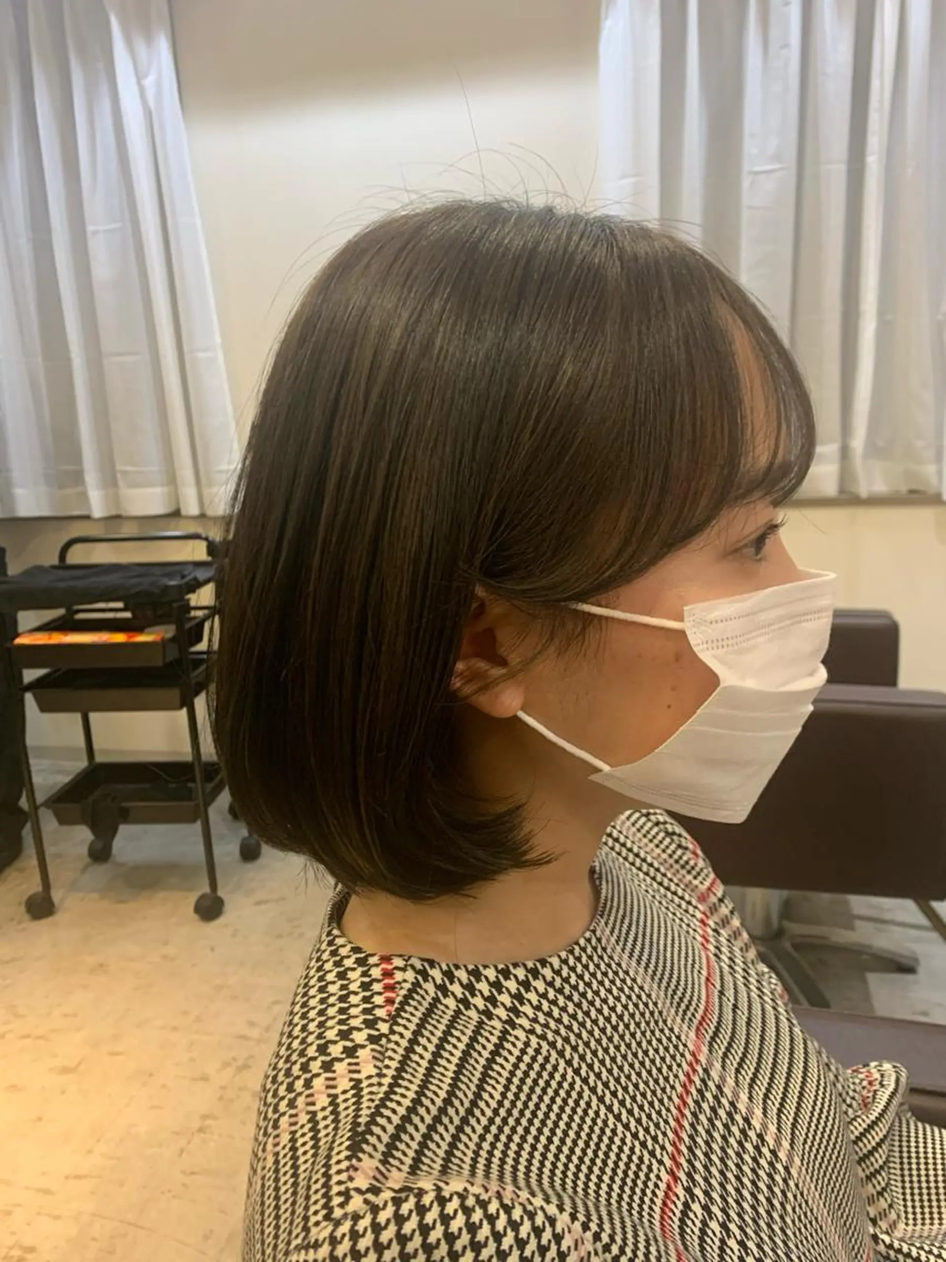 ミディアム カラー エギョモリ 韓国風ヘア 韓国🇰🇷髪質改善 Chisaki치사키のヘアスタイル