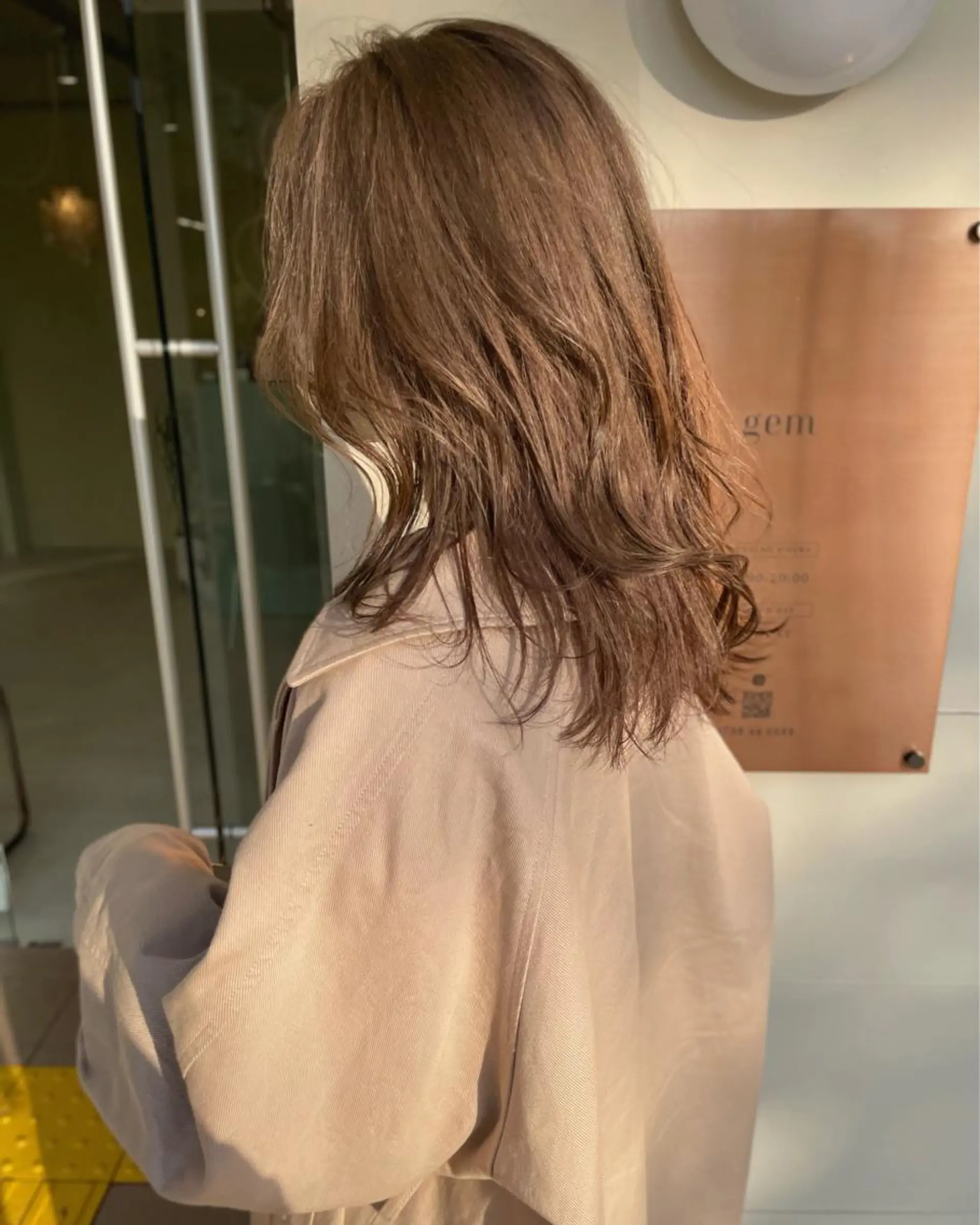 ミディアム 千原 海颯のヘアスタイル