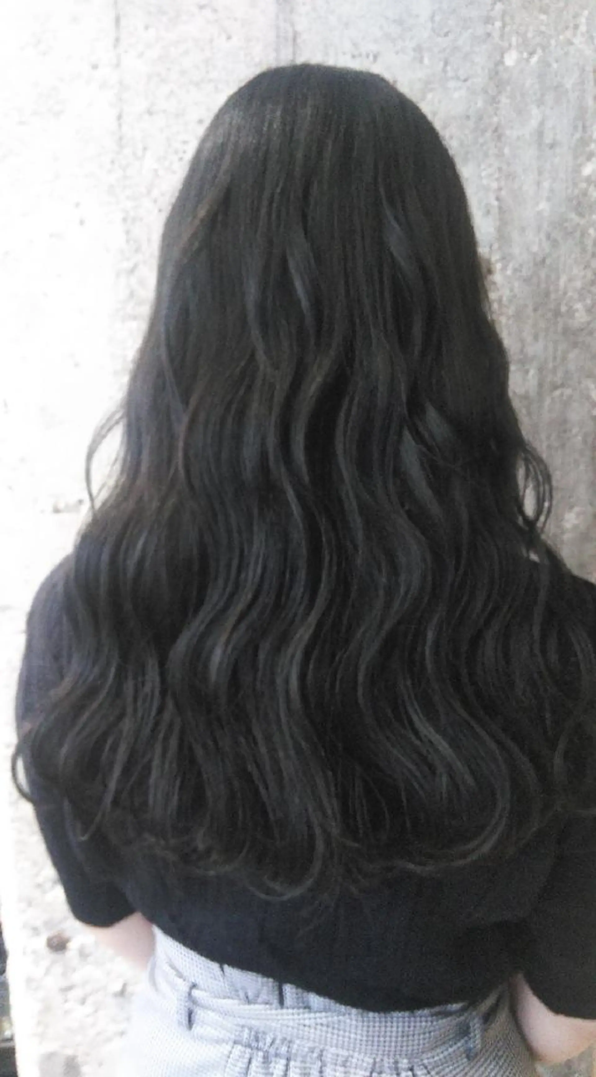 ロング カラー オリーブカラー スタイリスト /仲川葵のヘアスタイル