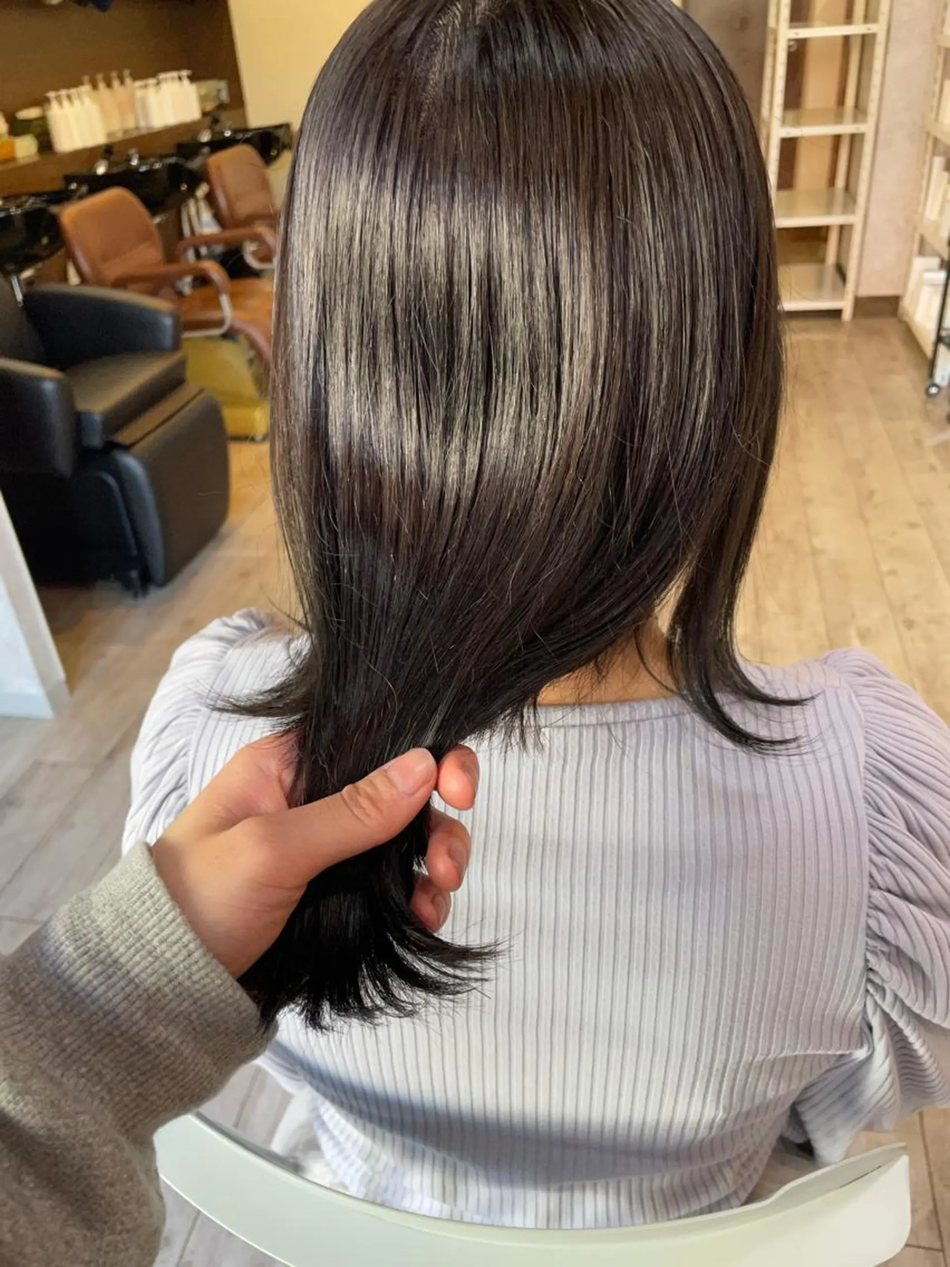 ミディアム カラー 🫧ヒシダアキ taboo.i🫧のヘアスタイル