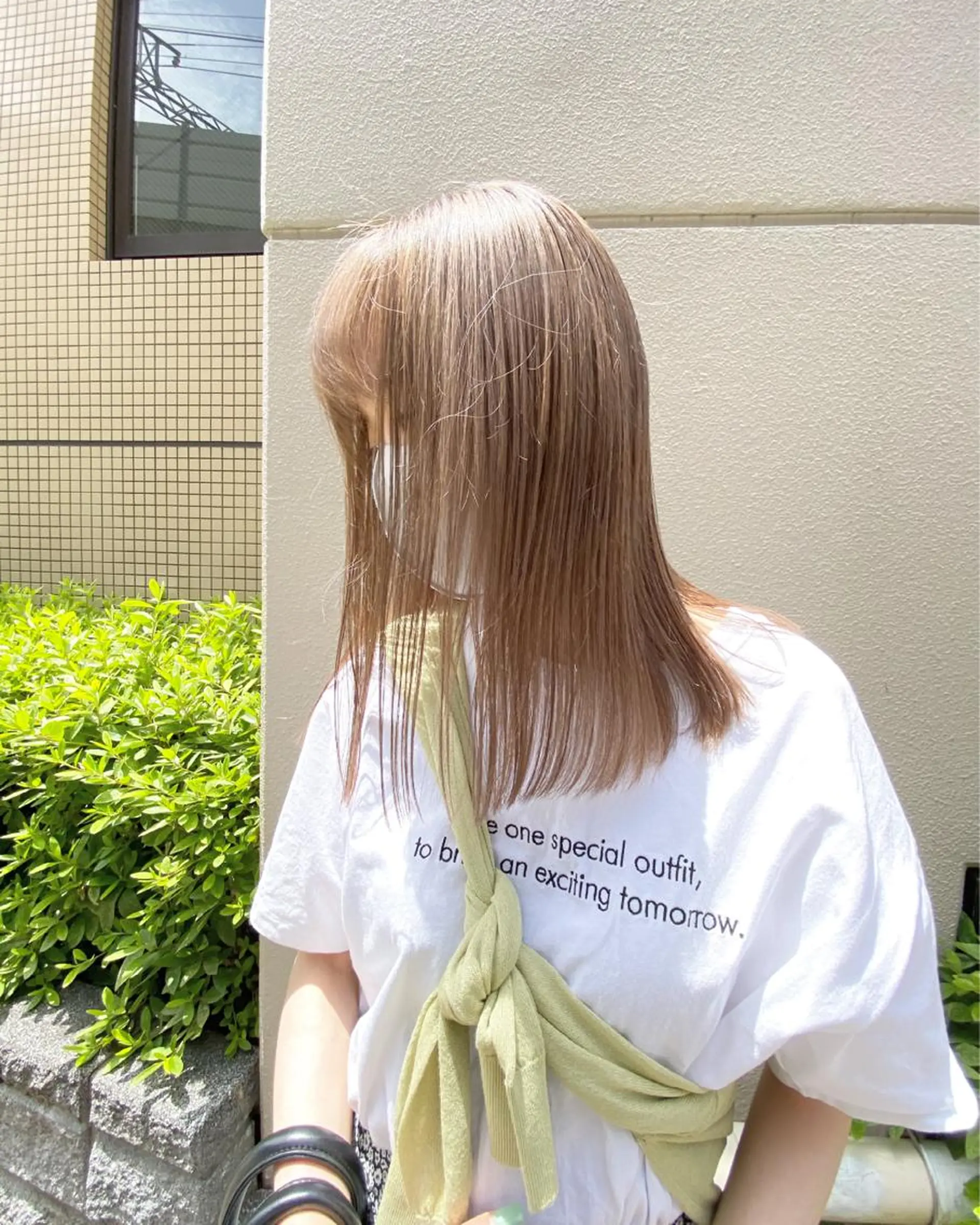 セミロング カット ヘアカラー トリートメント Musiiik hairのヘアスタイル