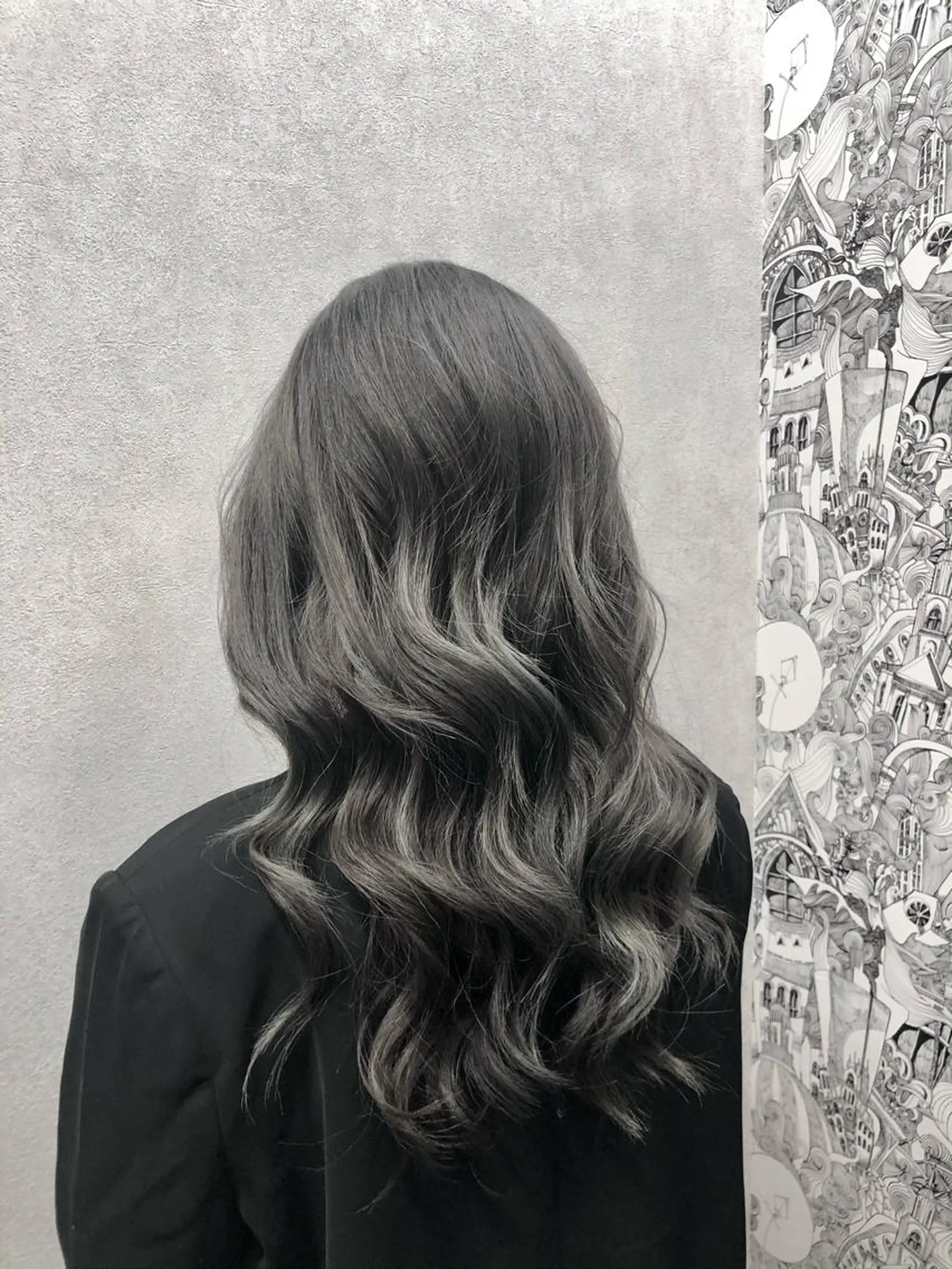 ロング カラー 外国人風ヘア 🍔Mamiのヘアスタイル