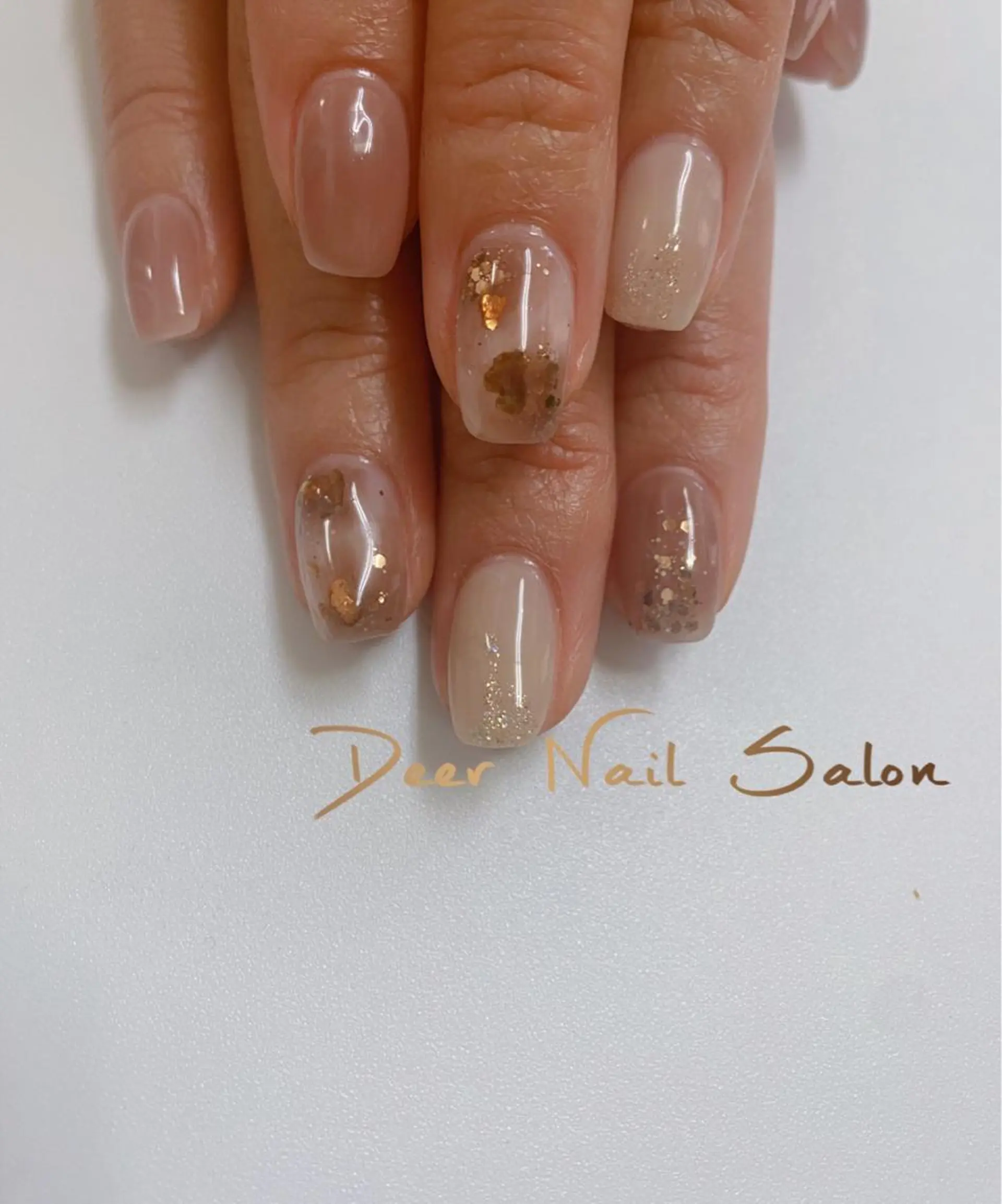 ネイル ハンドネイル Peachy 🍑のネイルデザイン