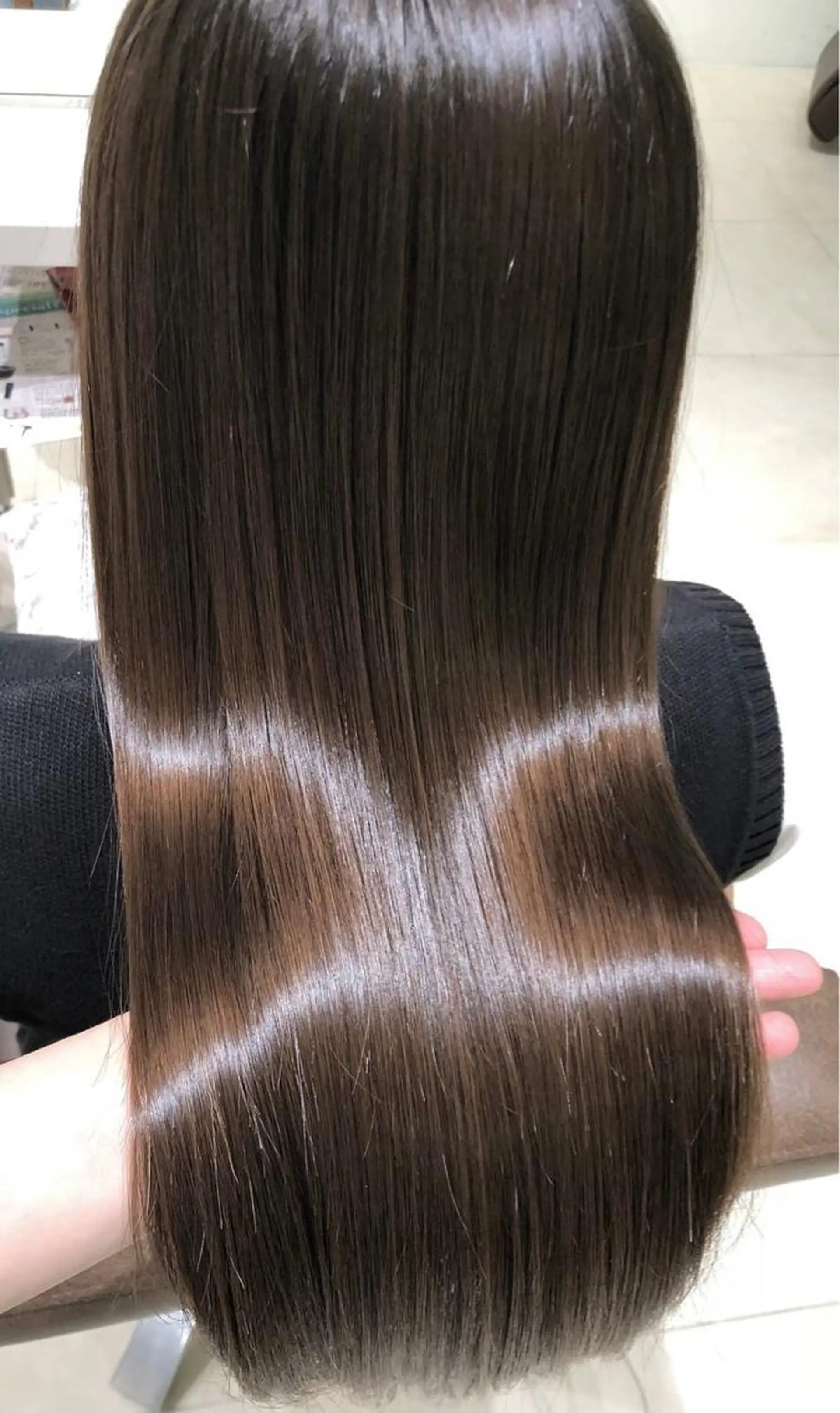 ロング メンズ カット トリートメント 草薙メンズ縮毛矯正 💫緒方美柚のヘアスタイル