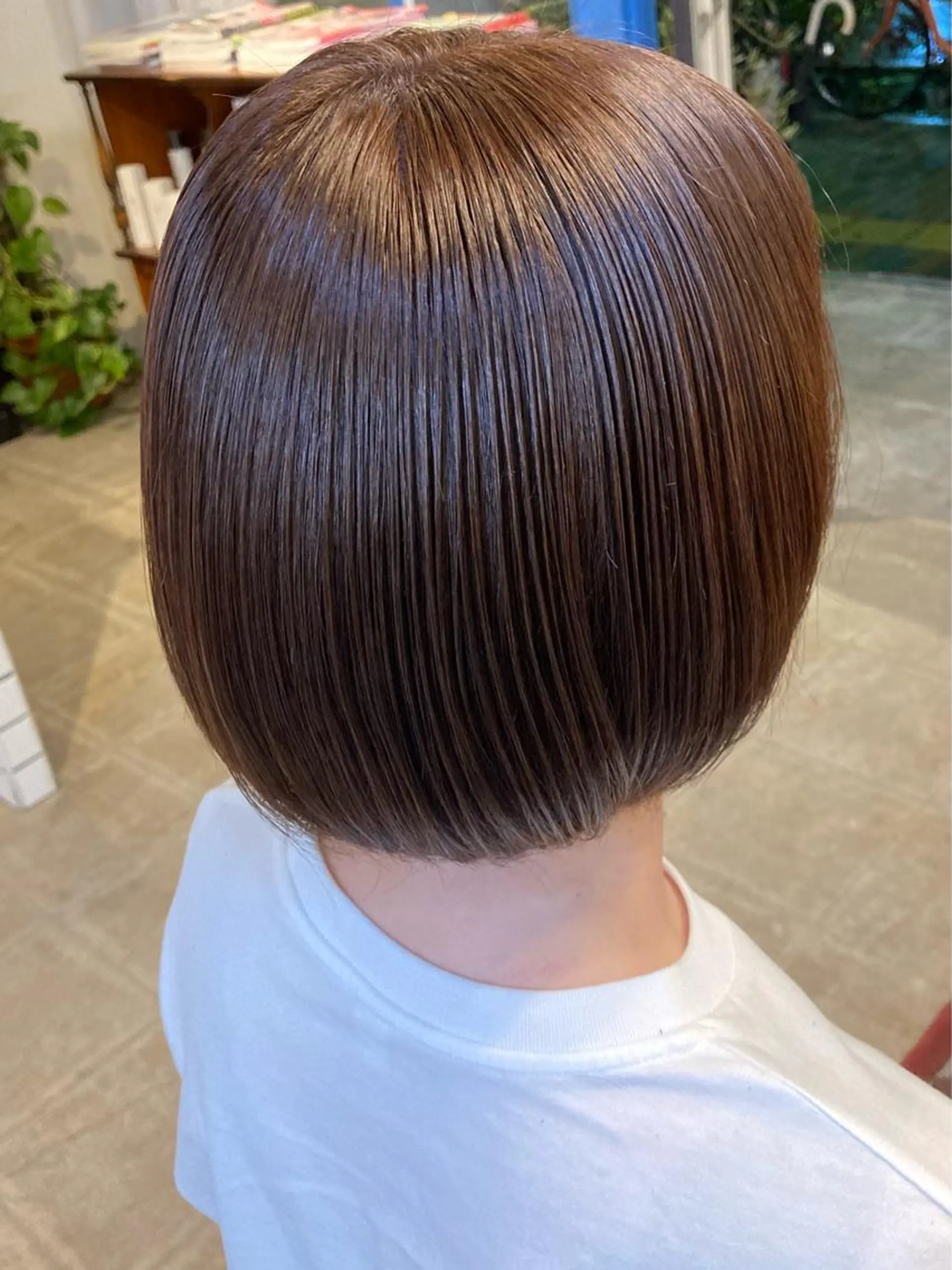 カラー 瓦井 慧のヘアスタイル