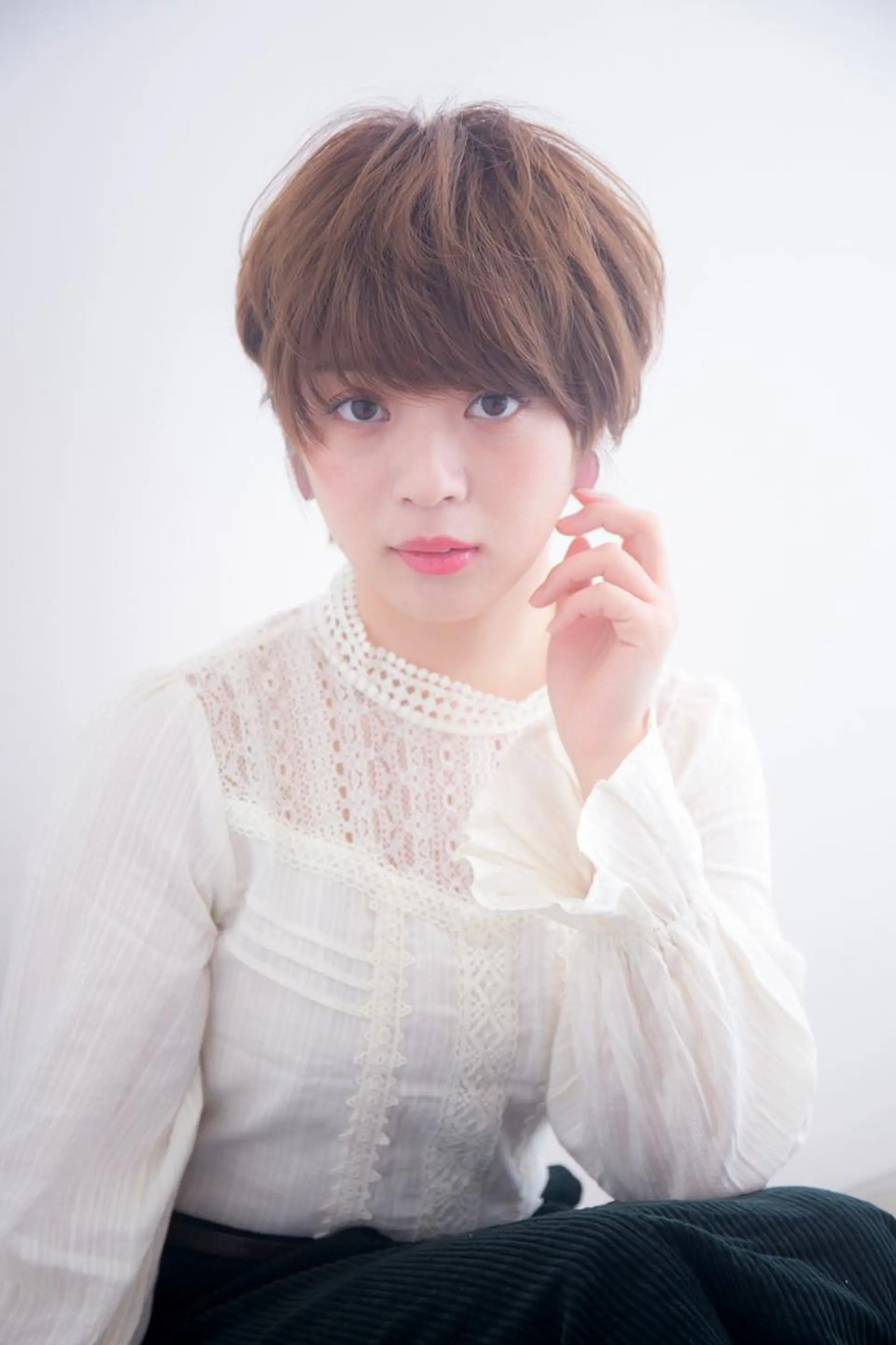 ショート 羽田 ひろむのヘアスタイル