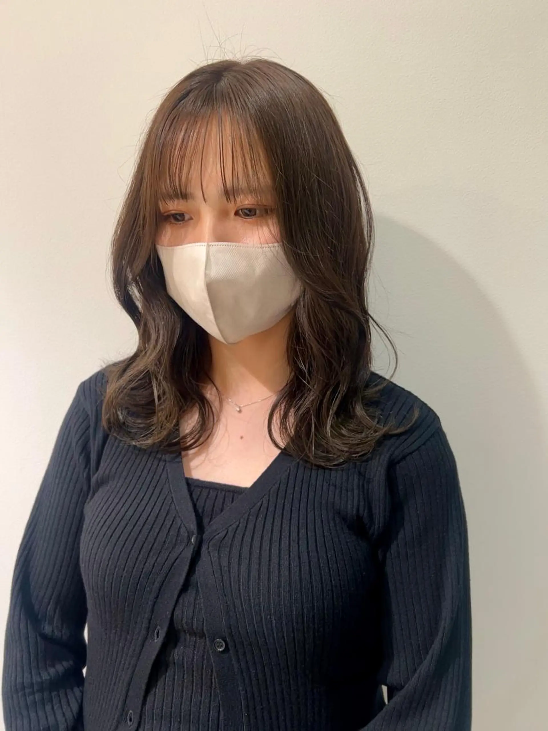 セミロング 西邑 環のヘアスタイル