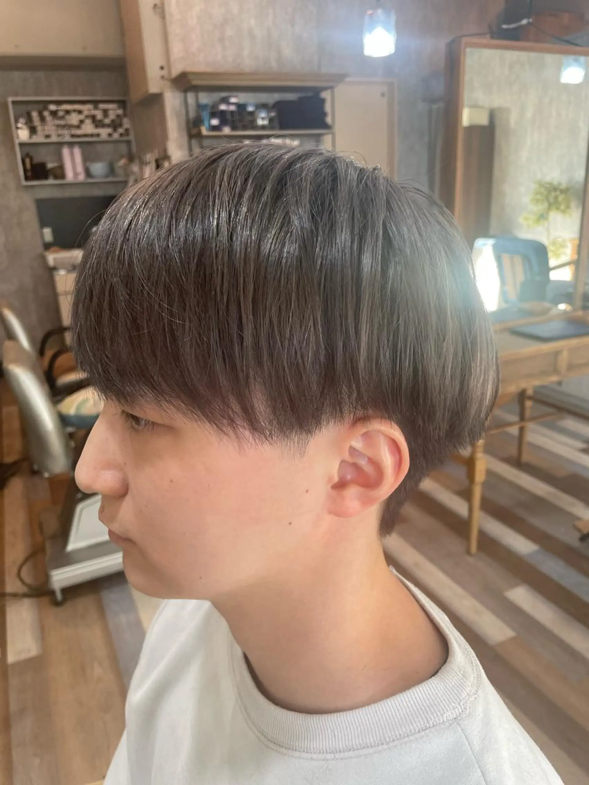 ショート メンズ マッシュ hairsBerry 豊津店のヘアスタイル