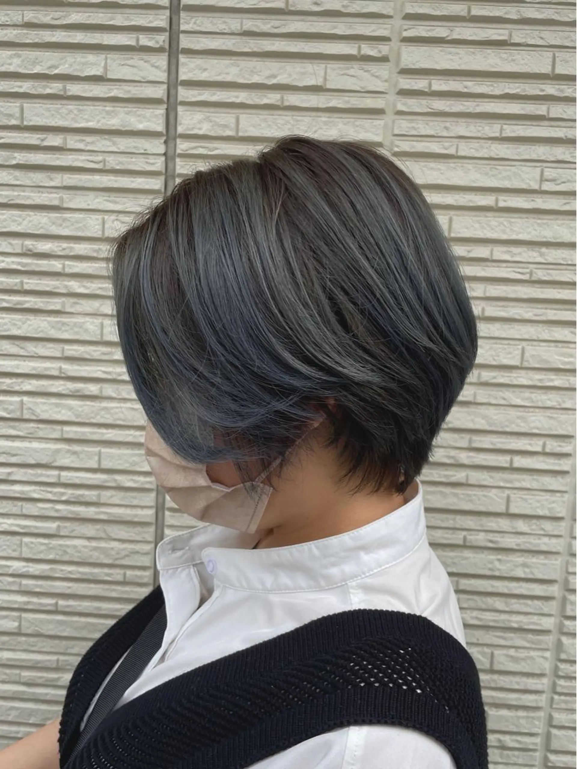 ショート ショートヘア 新村 華奈絵のヘアスタイル