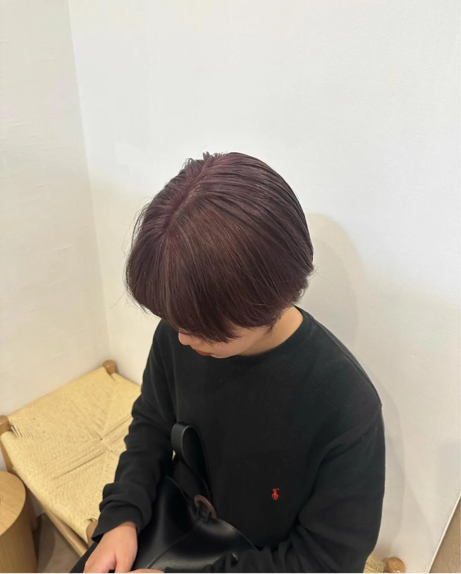 ショート カラー ヘアカラー 梅田/柔らかカラー/ オオハシ リナコのヘアスタイル