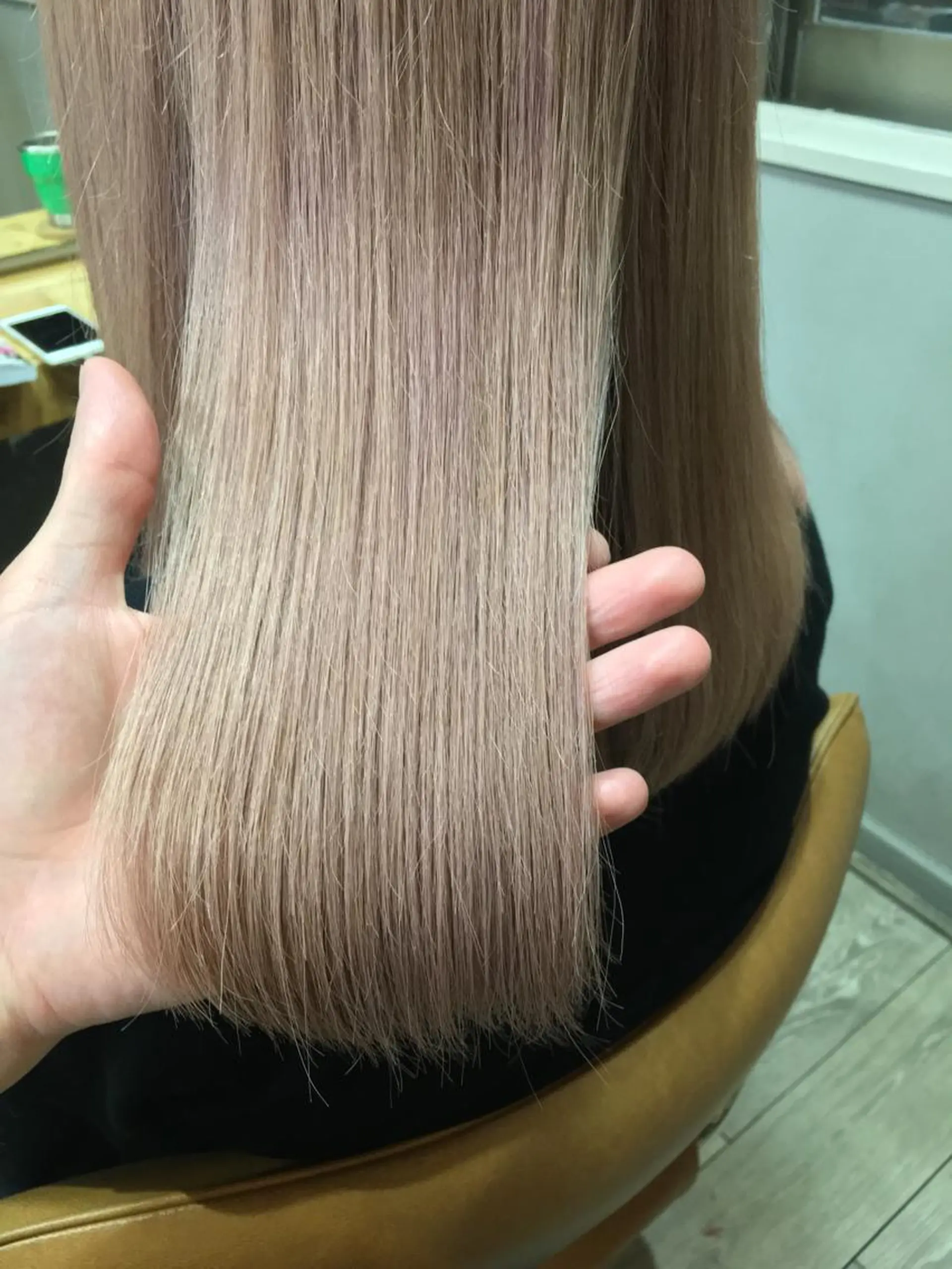 ミディアム カラー トリートメント メンズhair /こえびのヘアスタイル