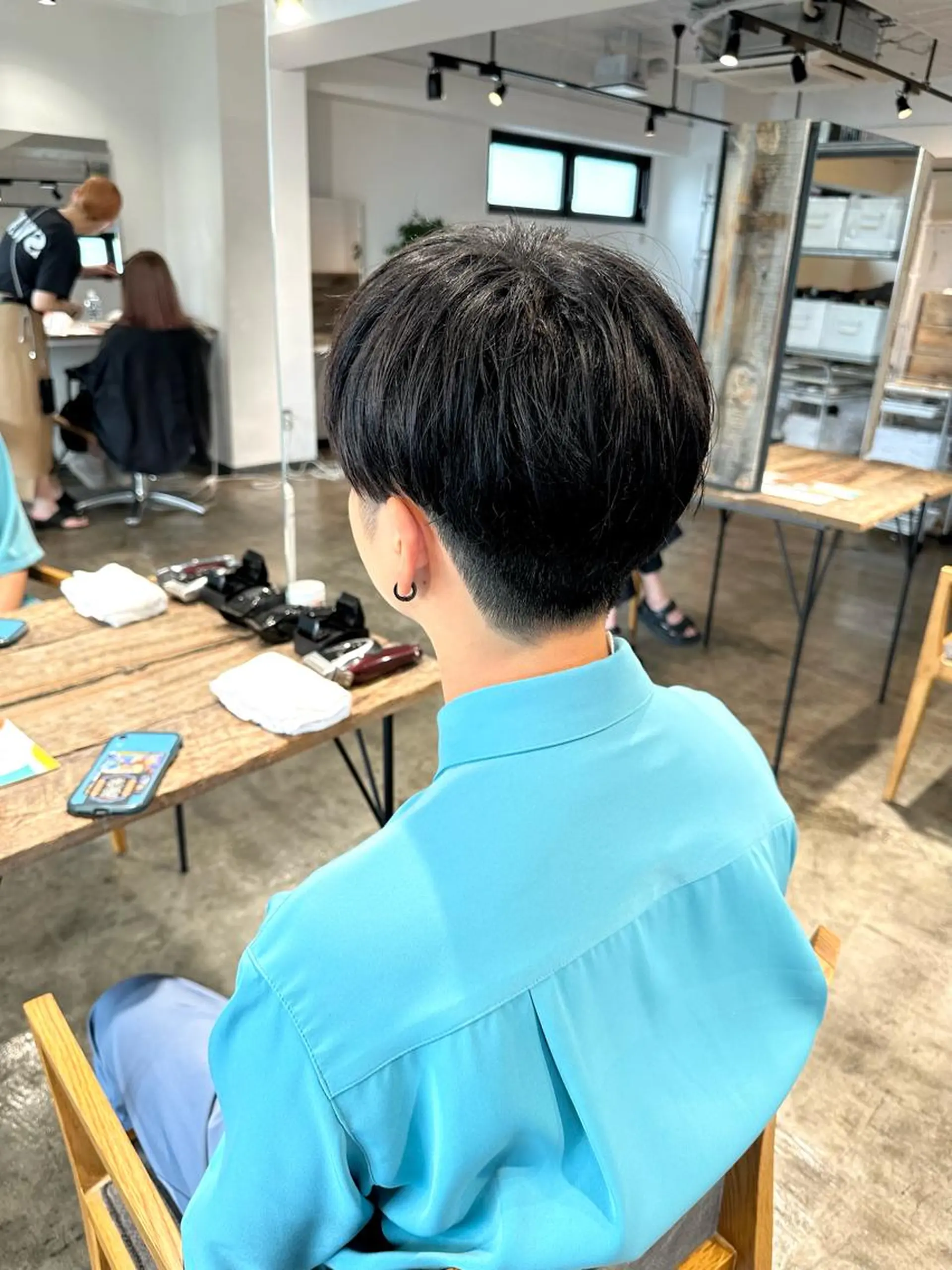 メンズ センターパート メンズパーマ メンズツイストパーマ 波巻きパーマ ツイストパーマ カット 骨格補正施術/メンズ 専門美容師/YUYAのヘアスタイル