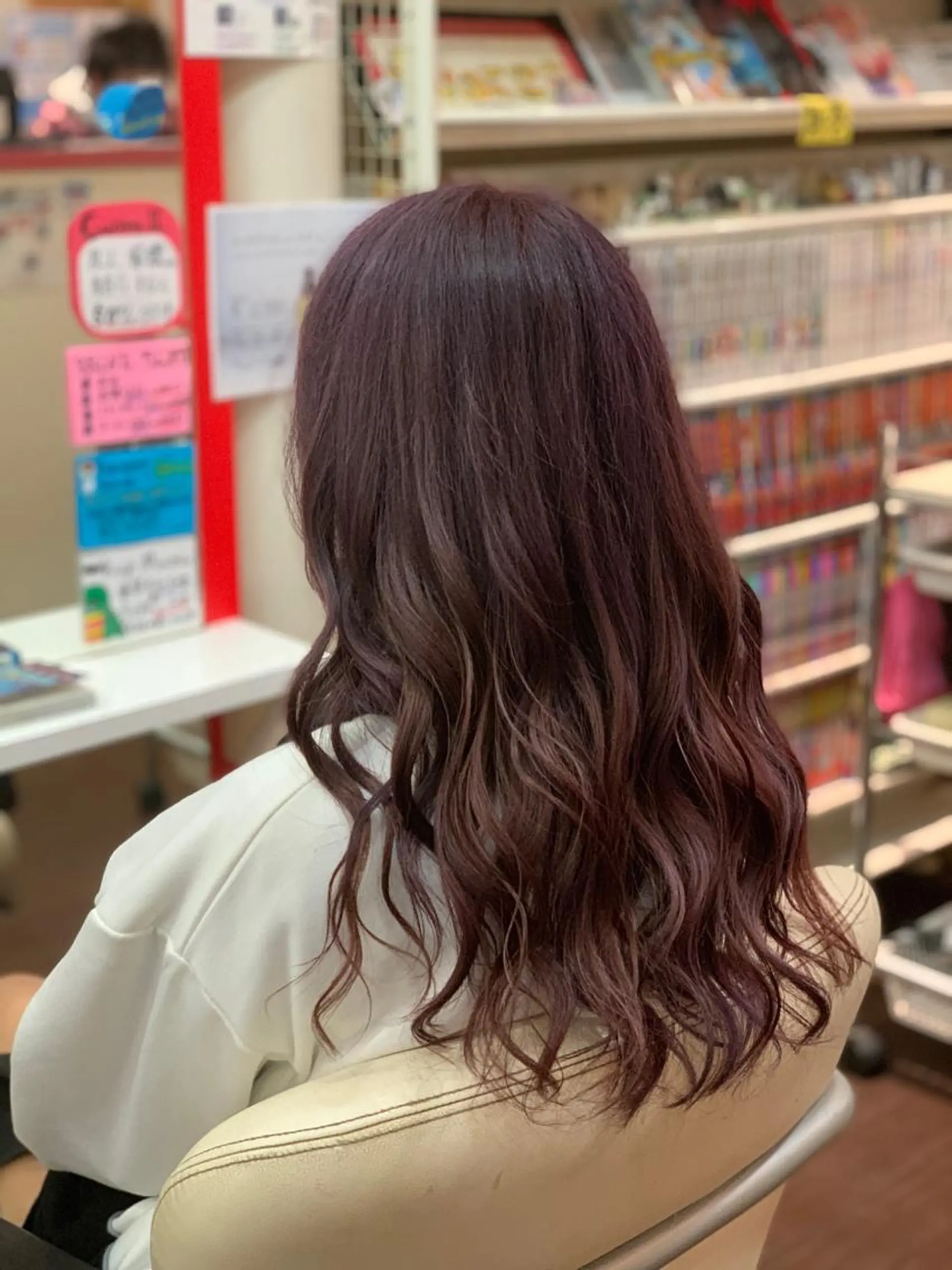 ロング ヘアカラー たけい ゆうきのヘアスタイル