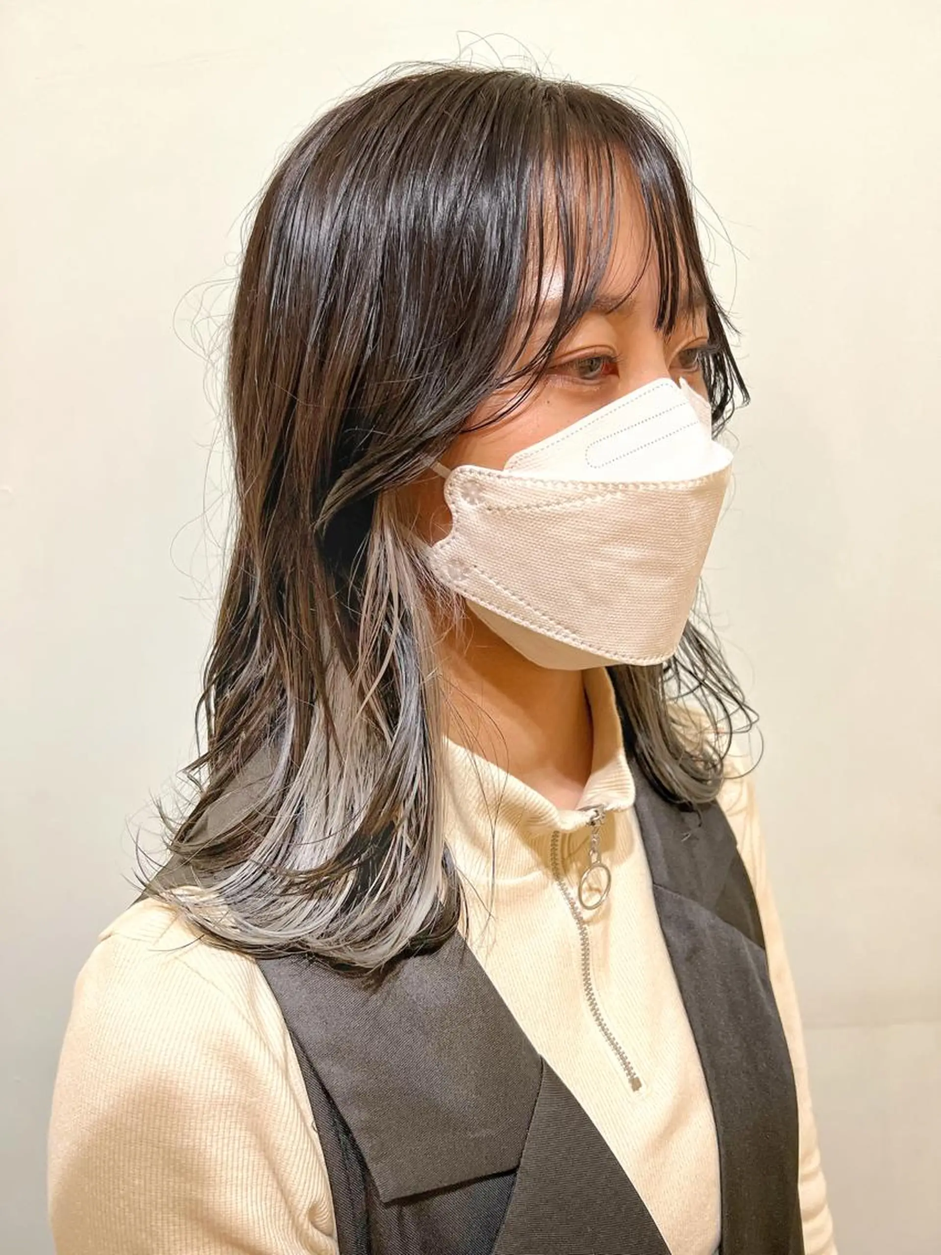 ミディアム 渡邊 恭汰のヘアスタイル