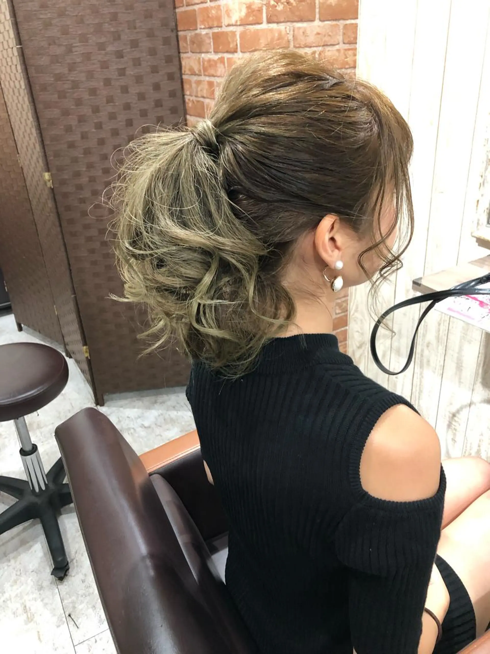 ヘアアレンジ みやもと まなみのヘアスタイル
