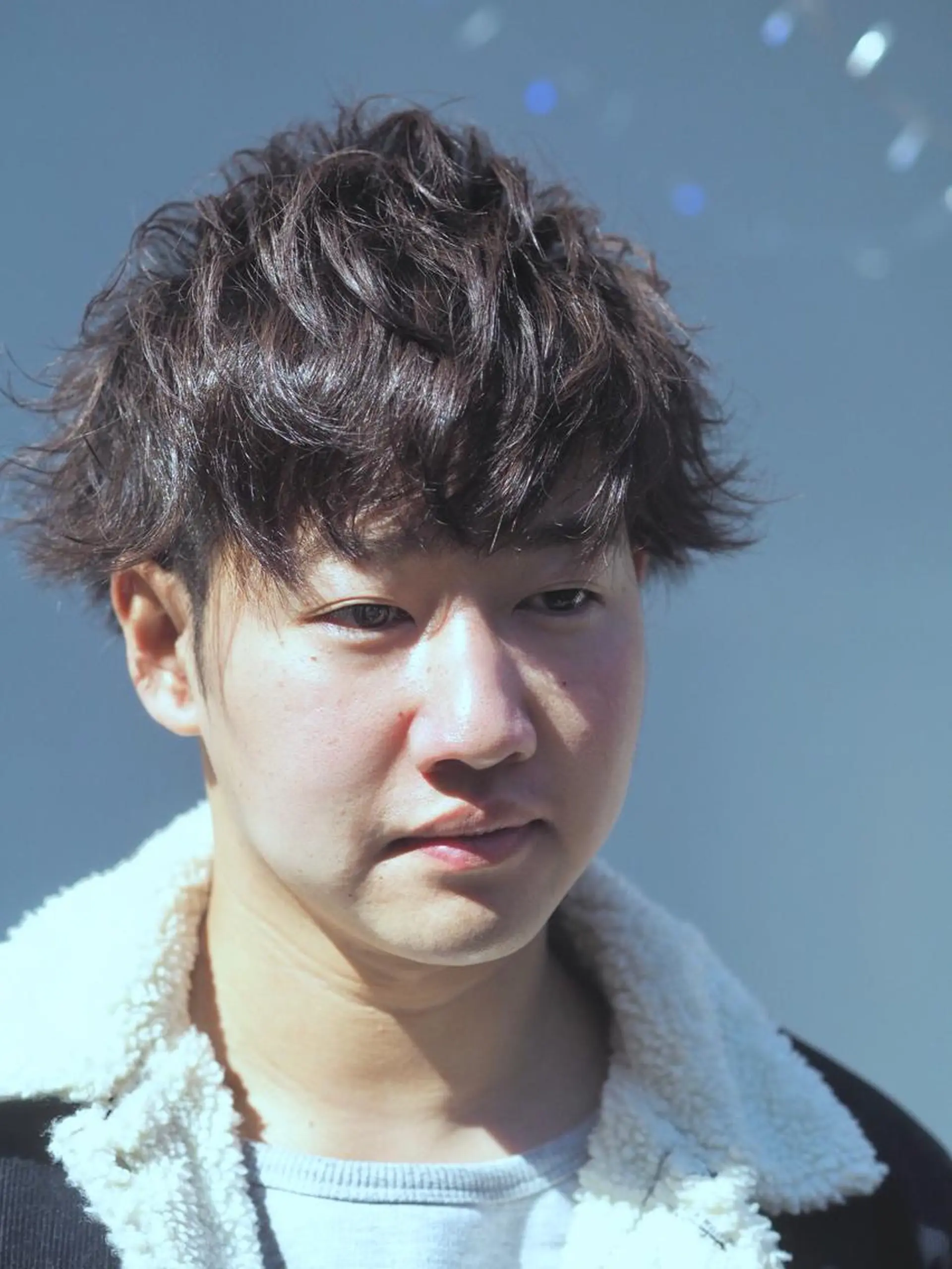 ショート カラー メンズ 清水 純のヘアスタイル